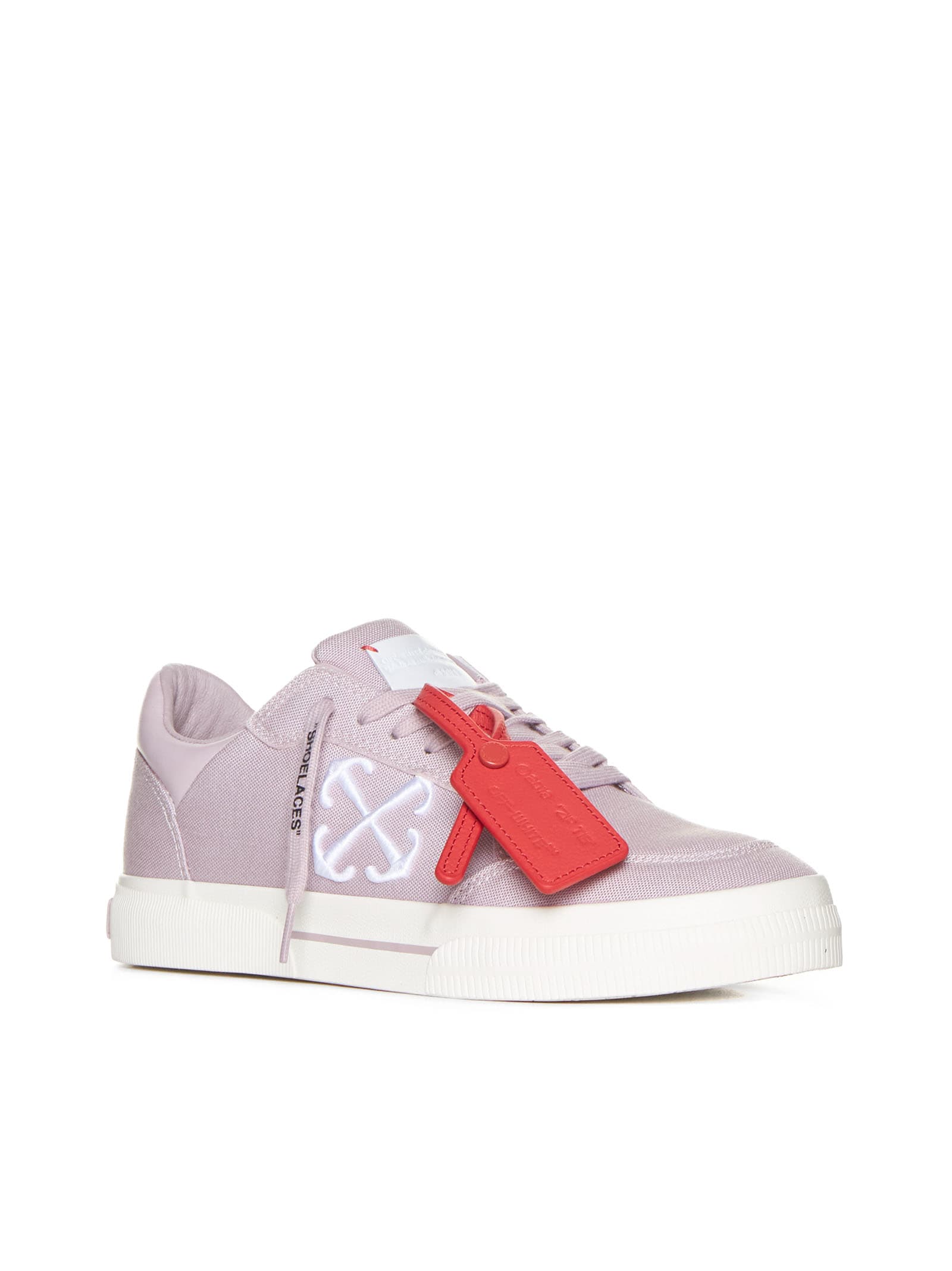Shop Off-white Sneakers In Lilac White