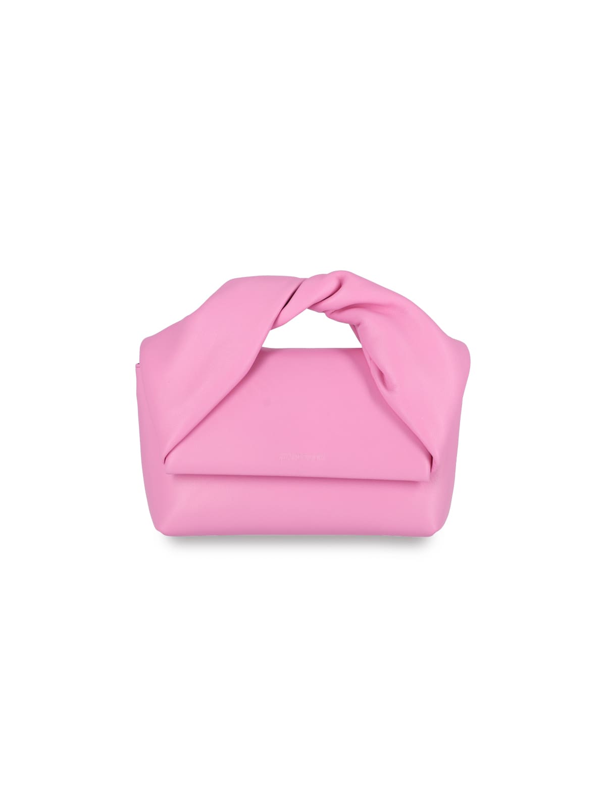Jw Anderson Twister Midi Bag In Pink