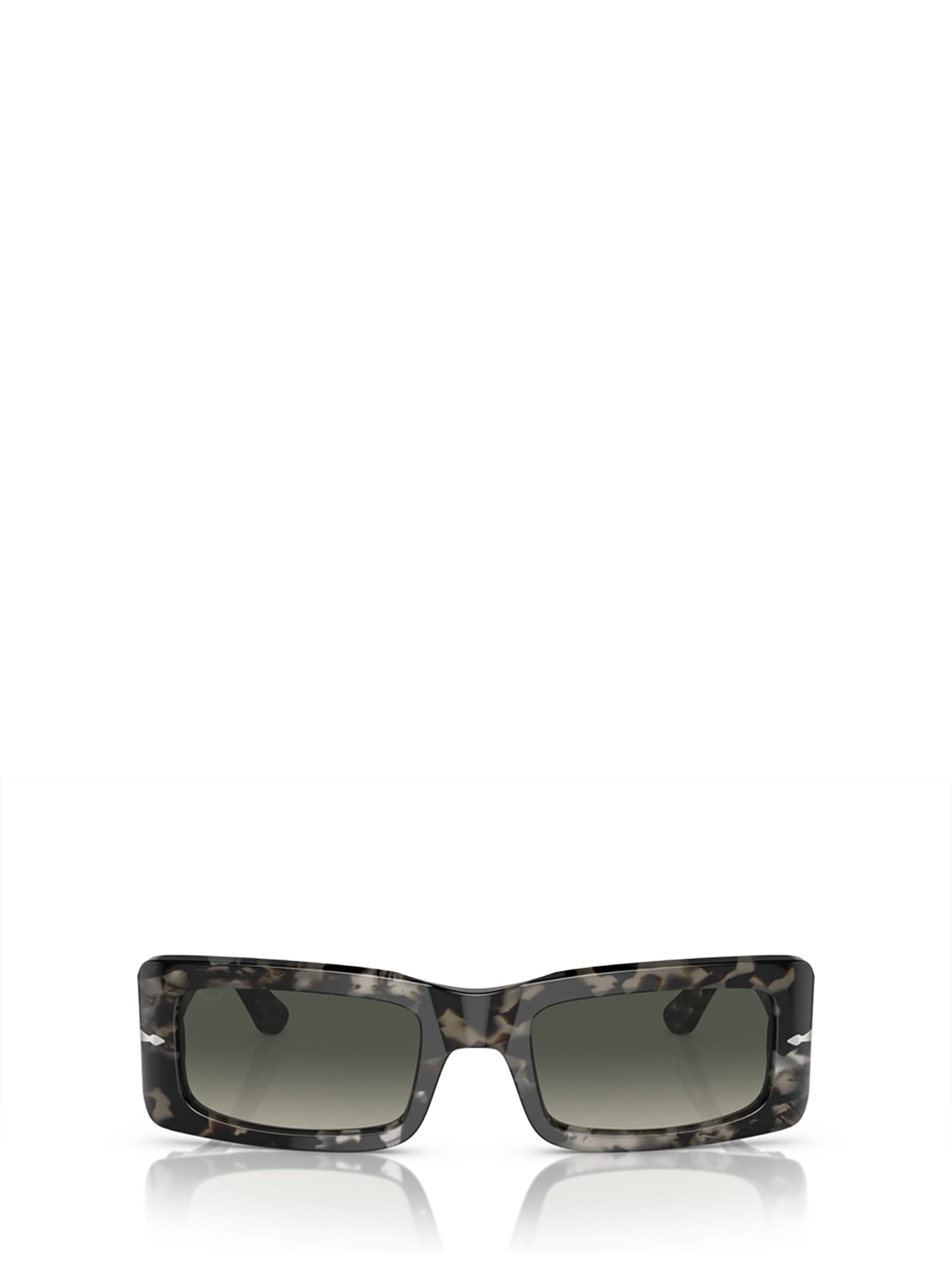 Shop Persol Po3332s Grey Tortoise Sunglasses