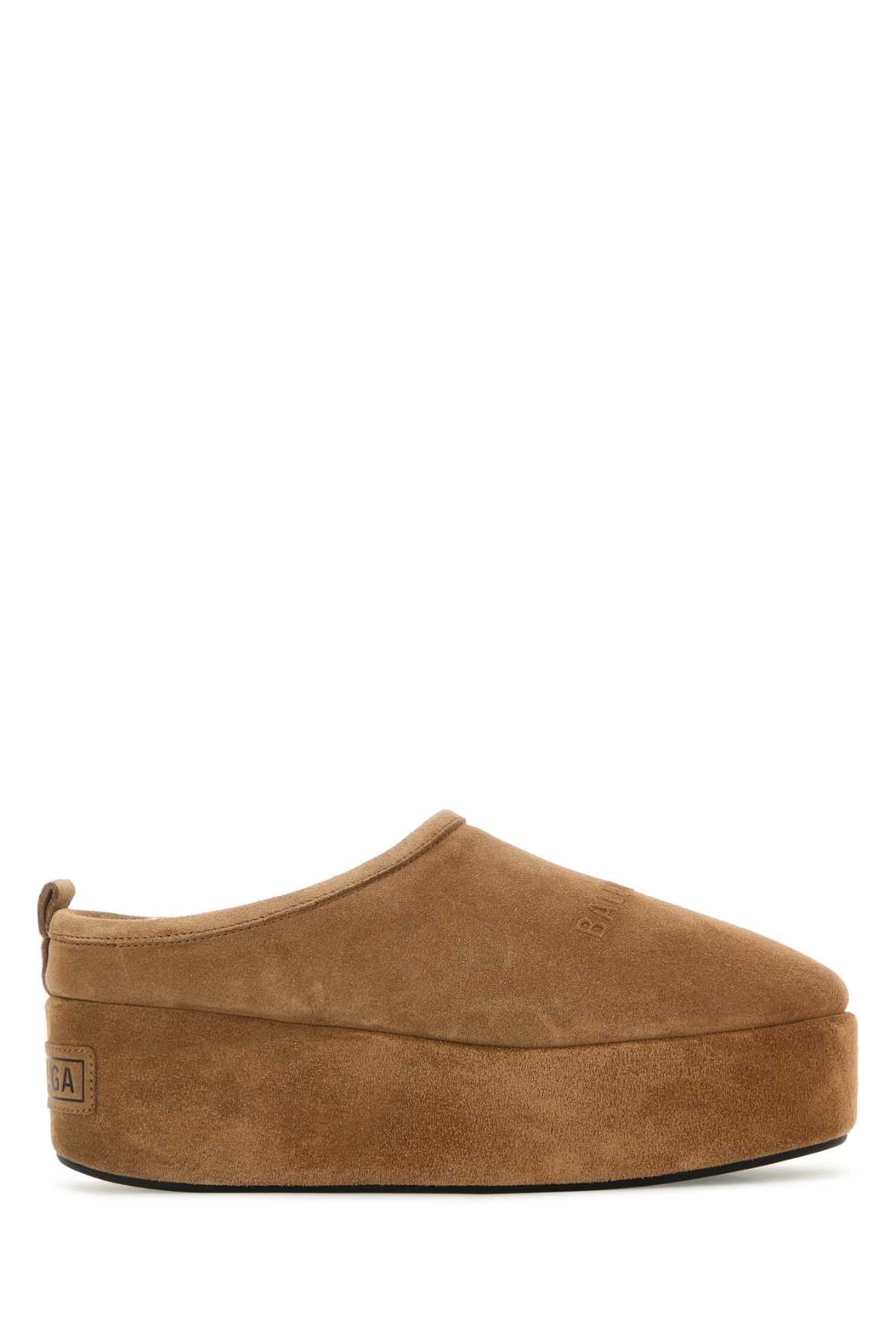 Camel Suede Alaska Soft Slippers
