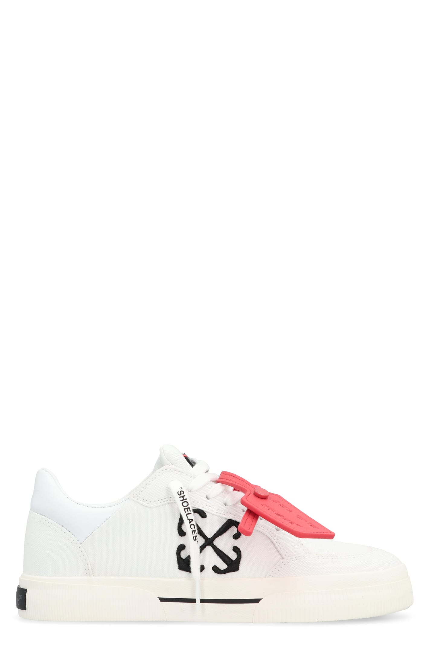 OFF-WHITE NEW VULCANIZED CANVAS LOW-TOP SNEAKERS