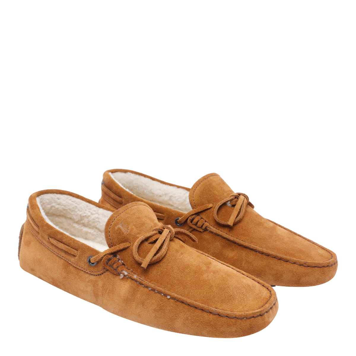 Shop Tod's Loafers In Brown