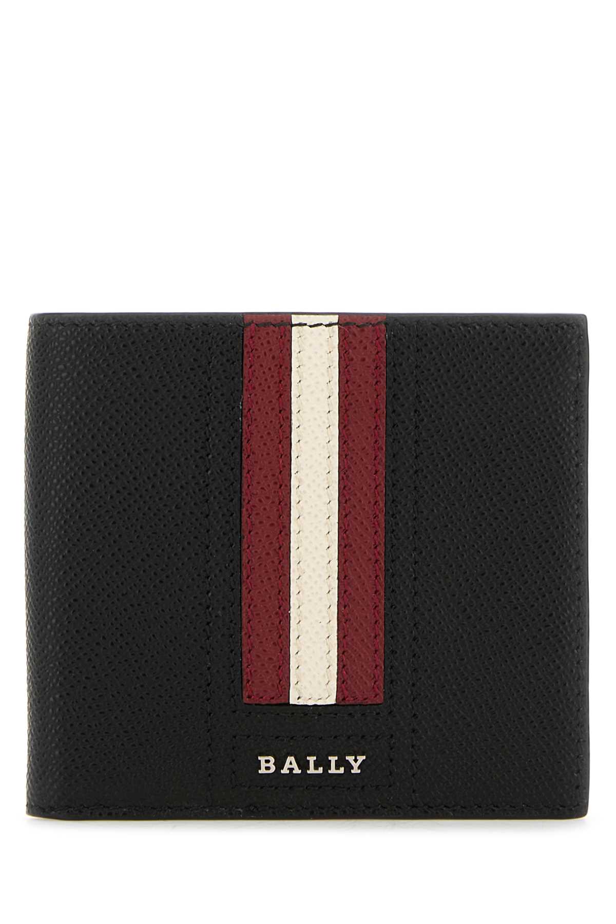 Bally Black Leather Trasai Wallet