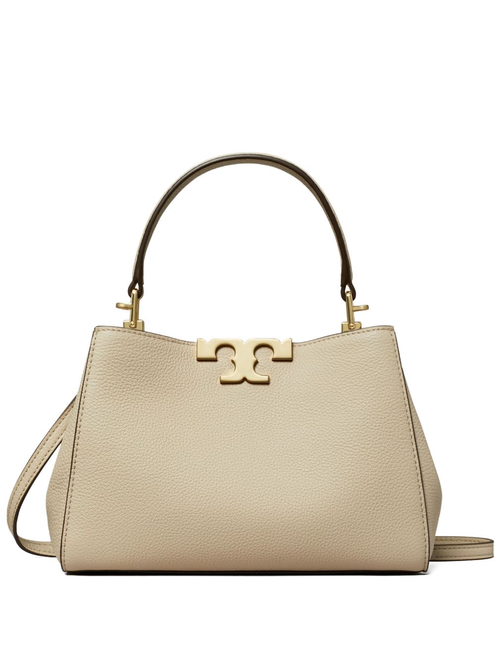 Tory Burch Eleanor Mini Leather Handbag In White