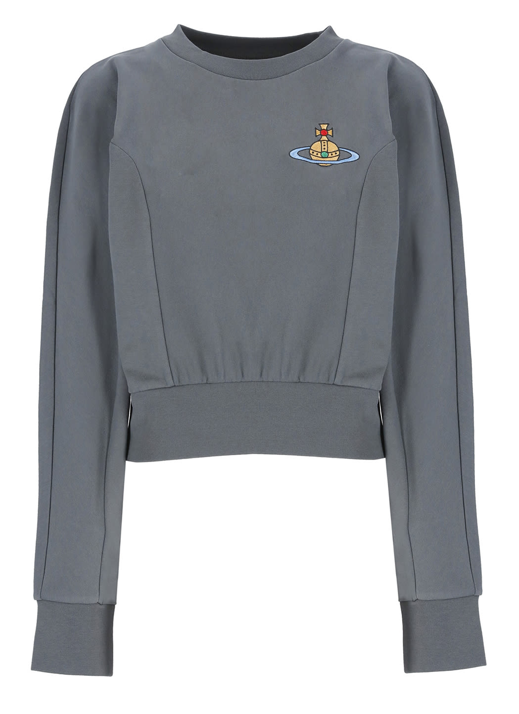 Shop Vivienne Westwood Cynthia Sweatshirt In Grey