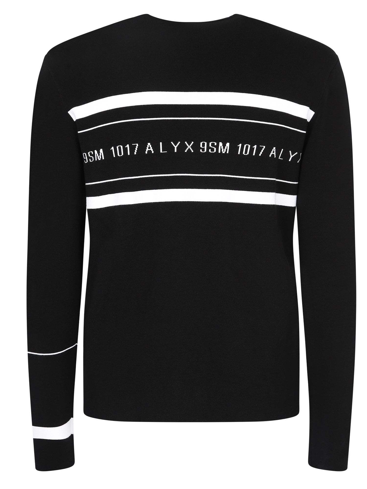 Shop Alyx Printed Sweatshirt In Black