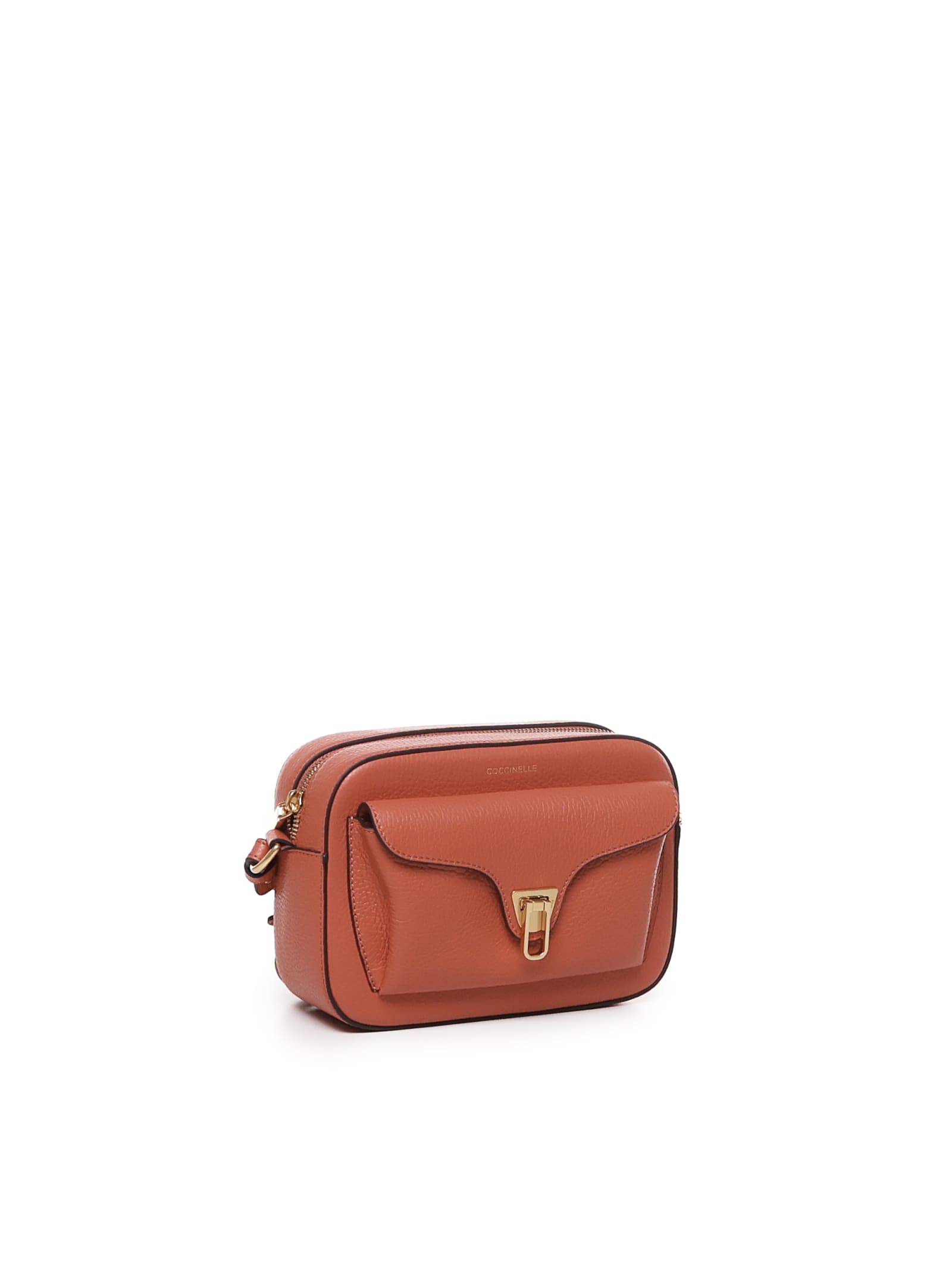 Shop Coccinelle Beat Camera Bag In Grenadine Red