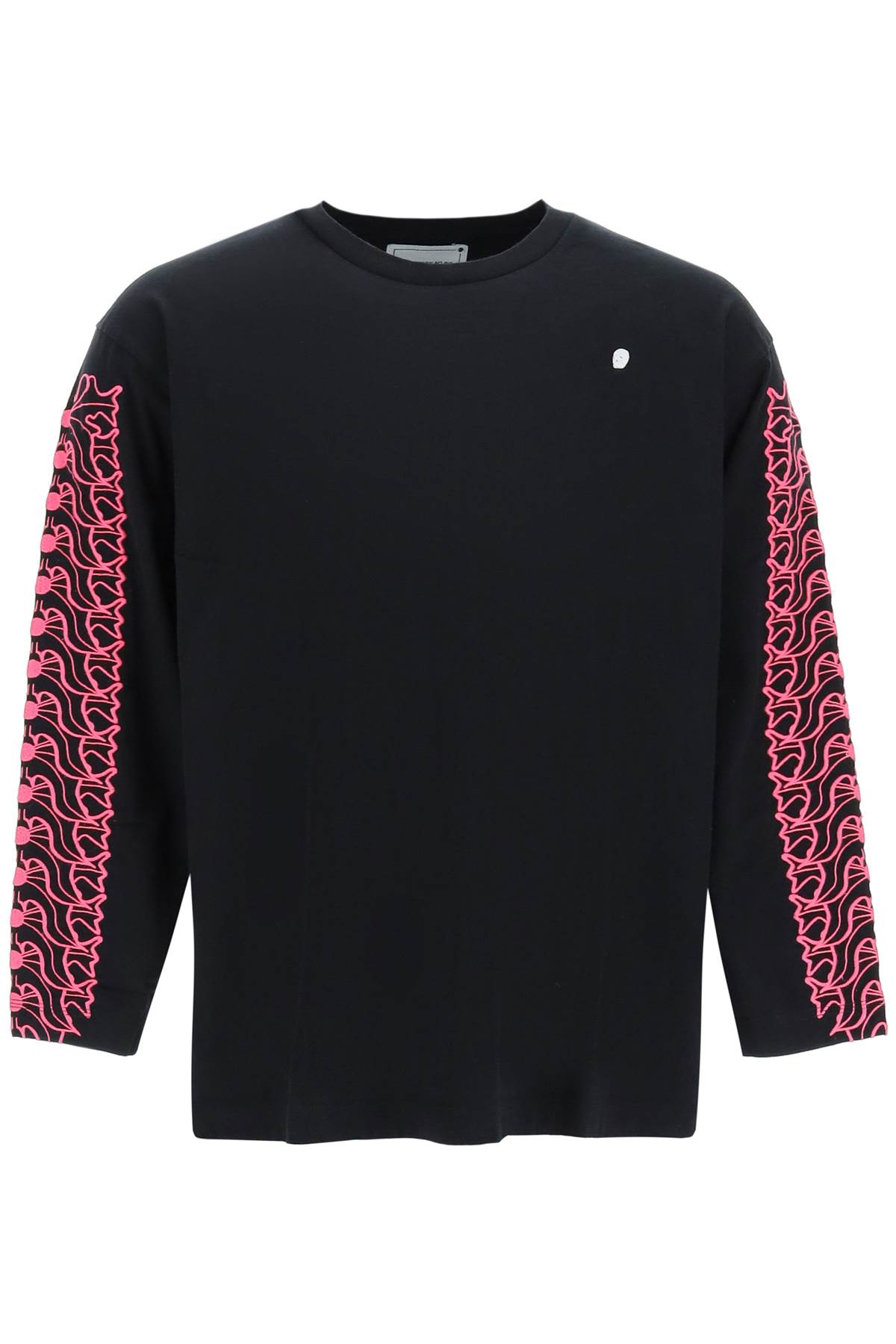 Youths In Balaclava Embroidered Long Sleeve T-shirt