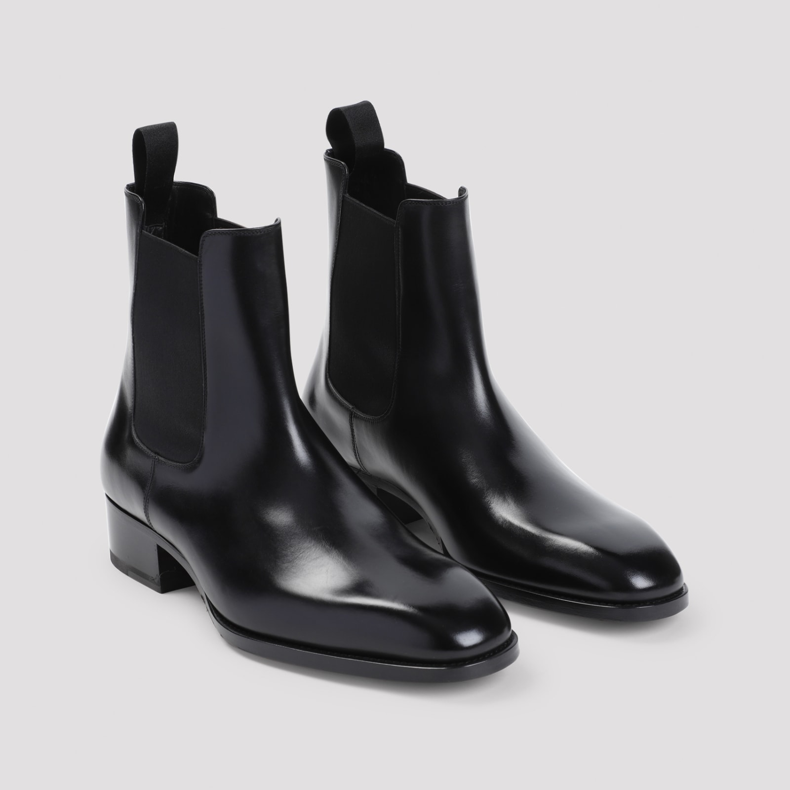 Shop Tom Ford Hainaut Chelsea Boots In Black