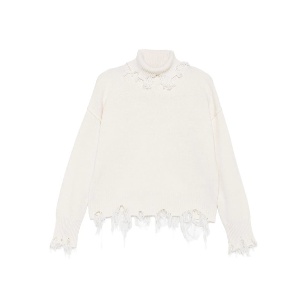 The Seafarer Sweater In White