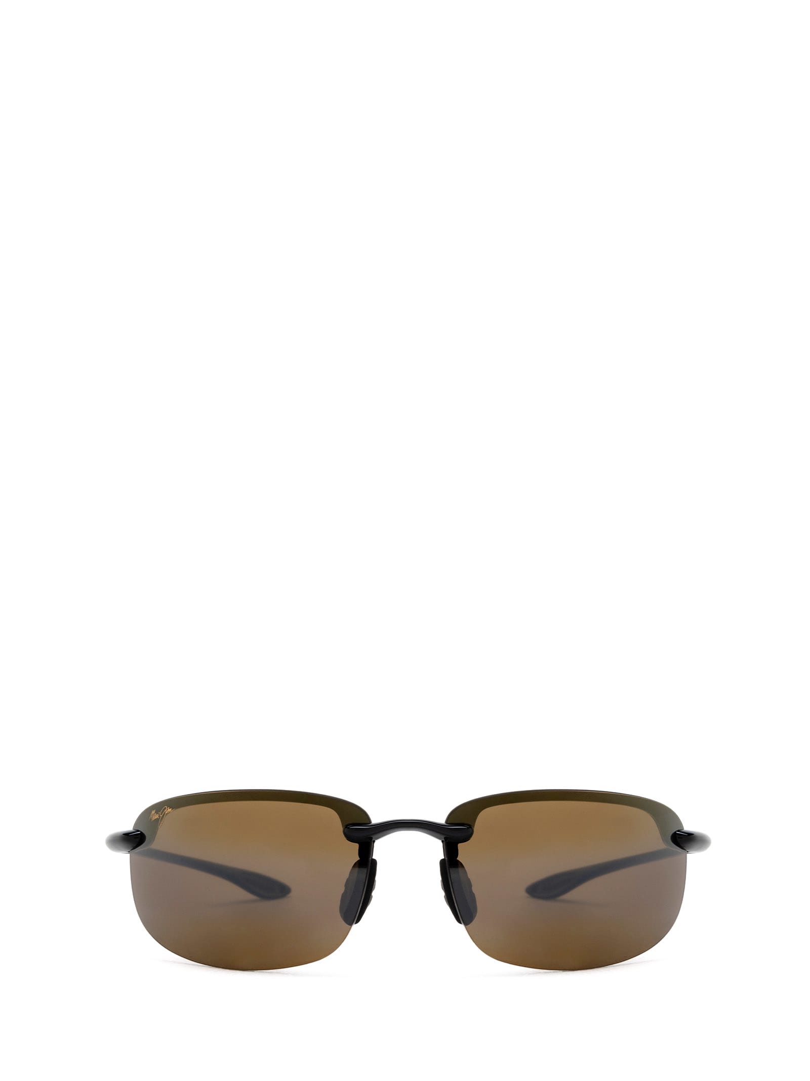 Shop Maui Jim Mj407 Gloss Black Sunglasses