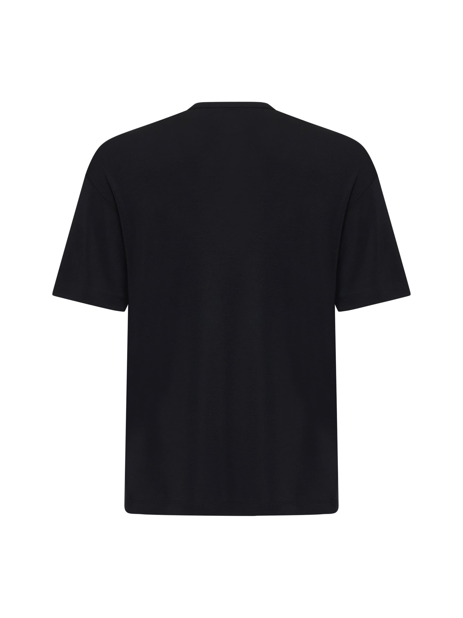 Shop Giorgio Armani T-shirt In Black