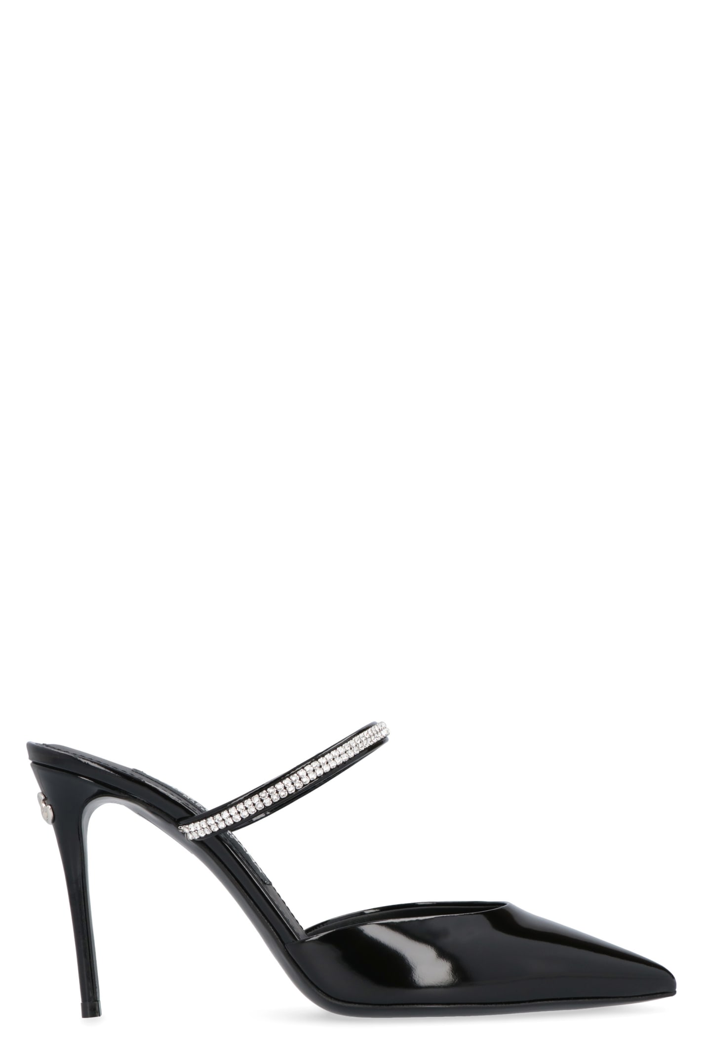 Dolce & Gabbana Leather Pointy-toe Mules