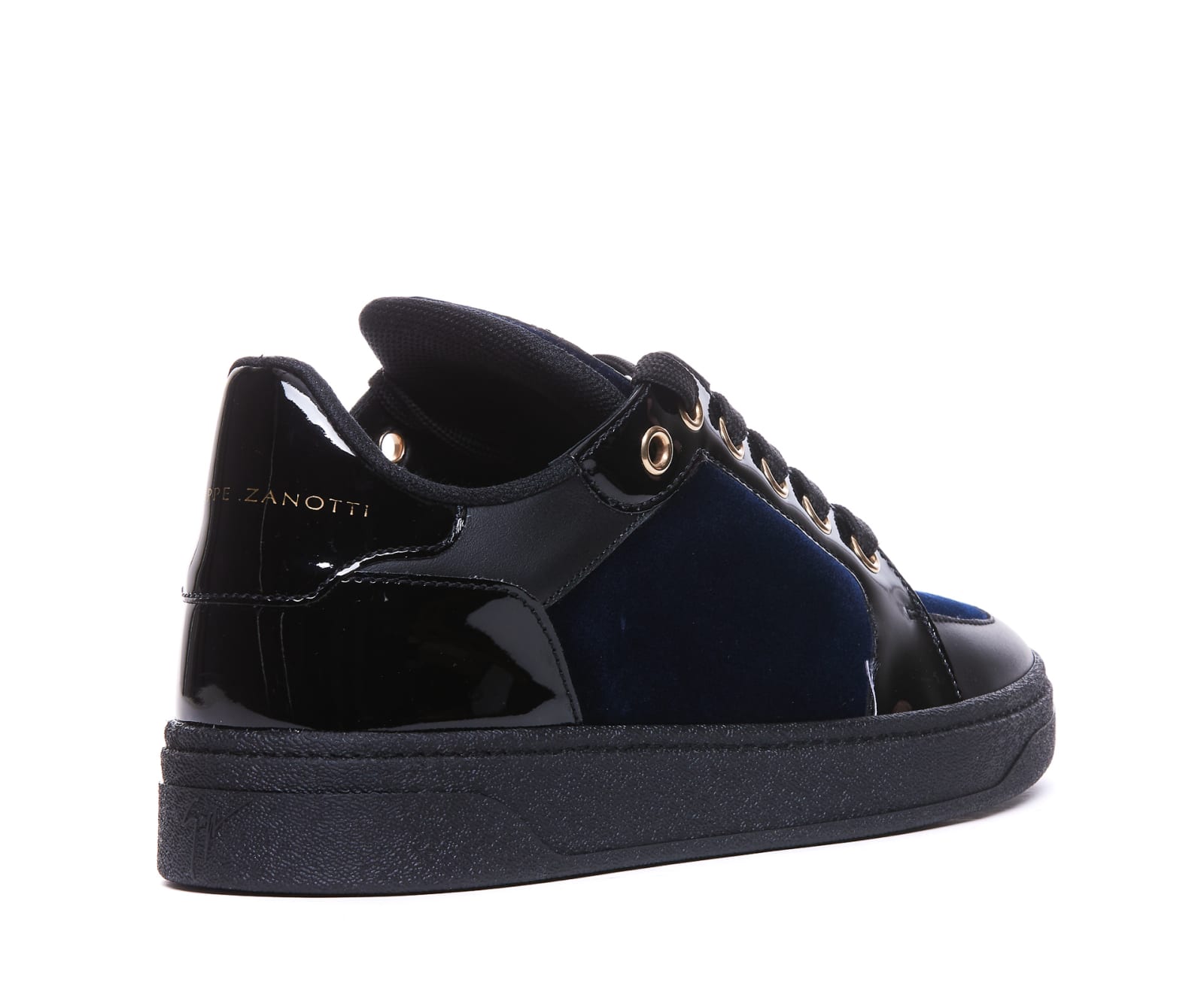 Shop Giuseppe Zanotti Veronica Sneakers In Blue