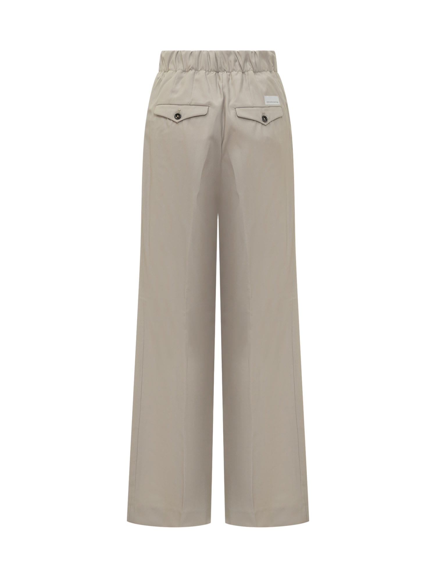 Shop Nine In The Morning Cara Trousers In Sabbia