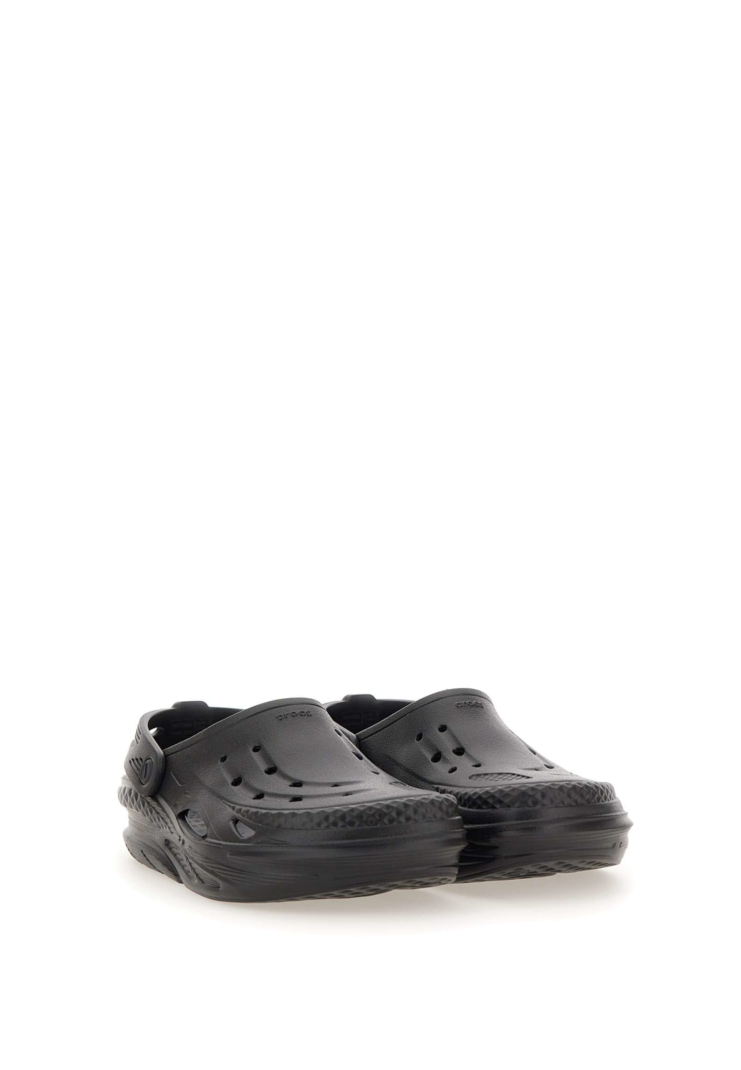Crocs Off Grid Clog Mules In Black