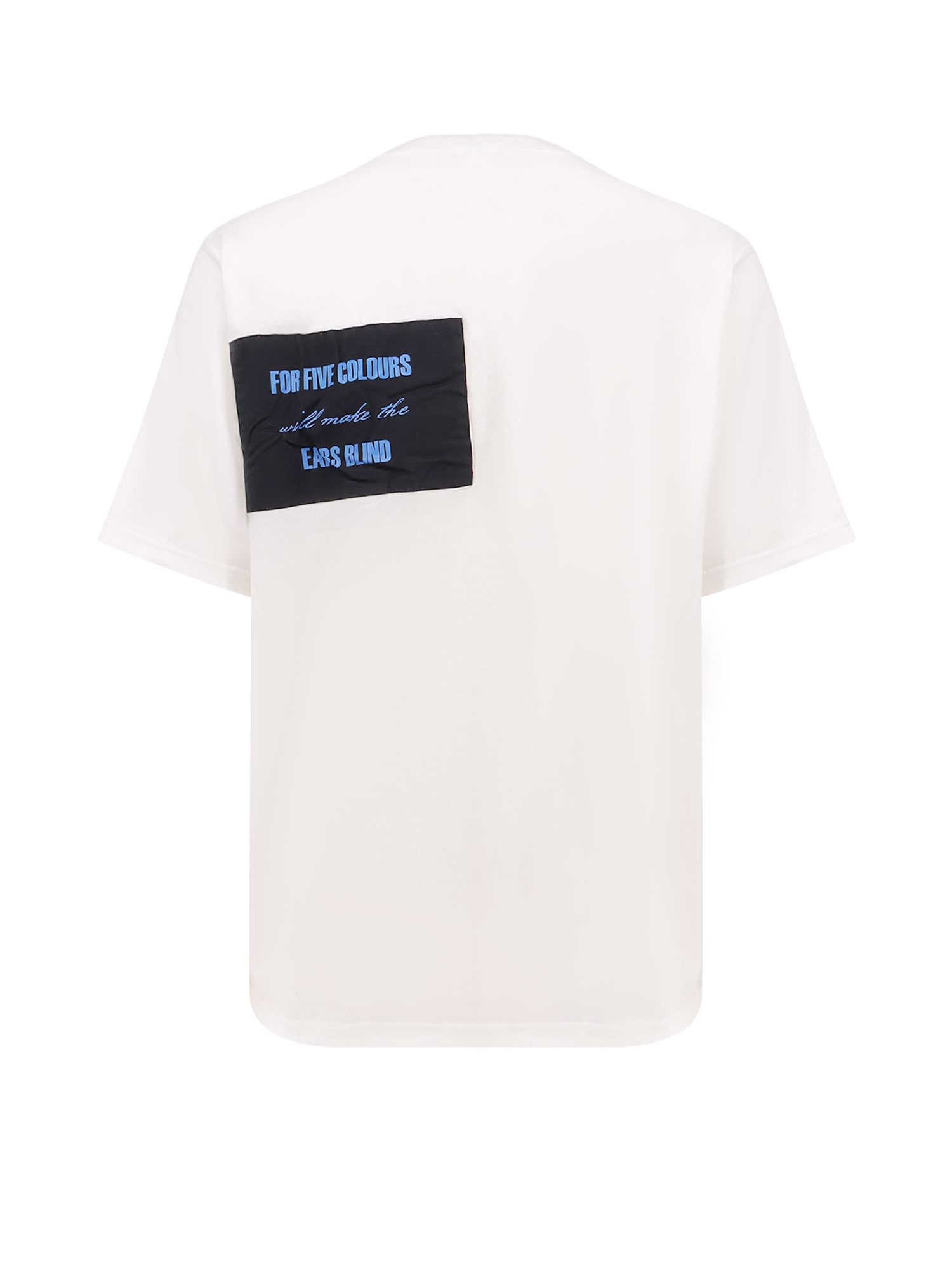 Undercover Crew-neck Cotton T-shirt Iconic Patches In White