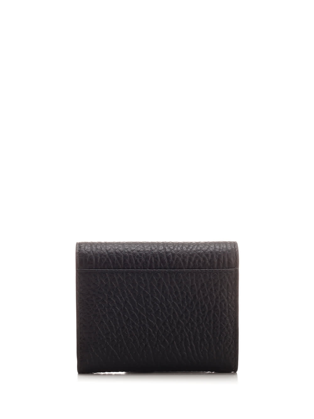 Shop Maison Margiela Black Trifold Wallet