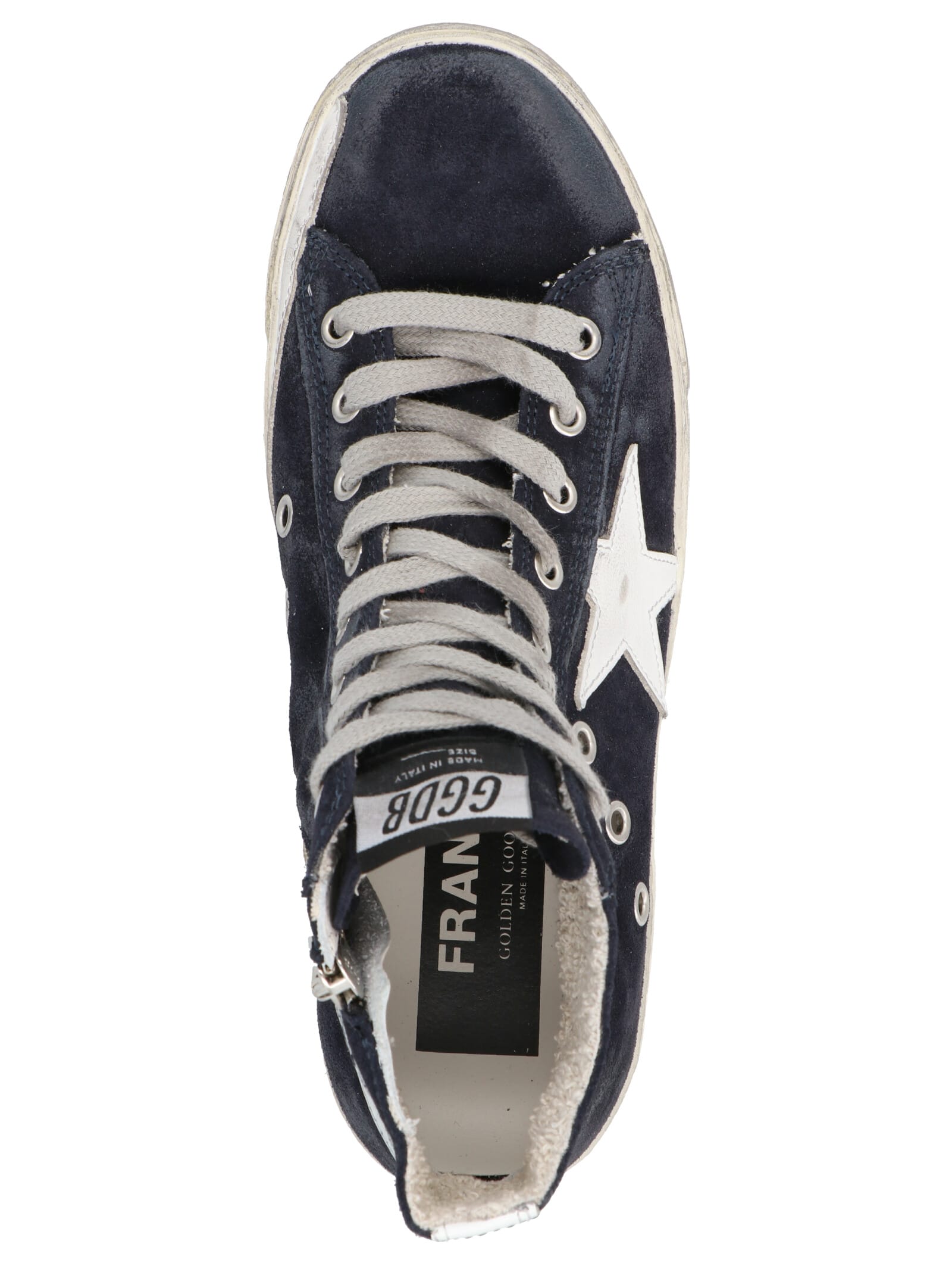 Shop Golden Goose Francy Sneakers In Blue