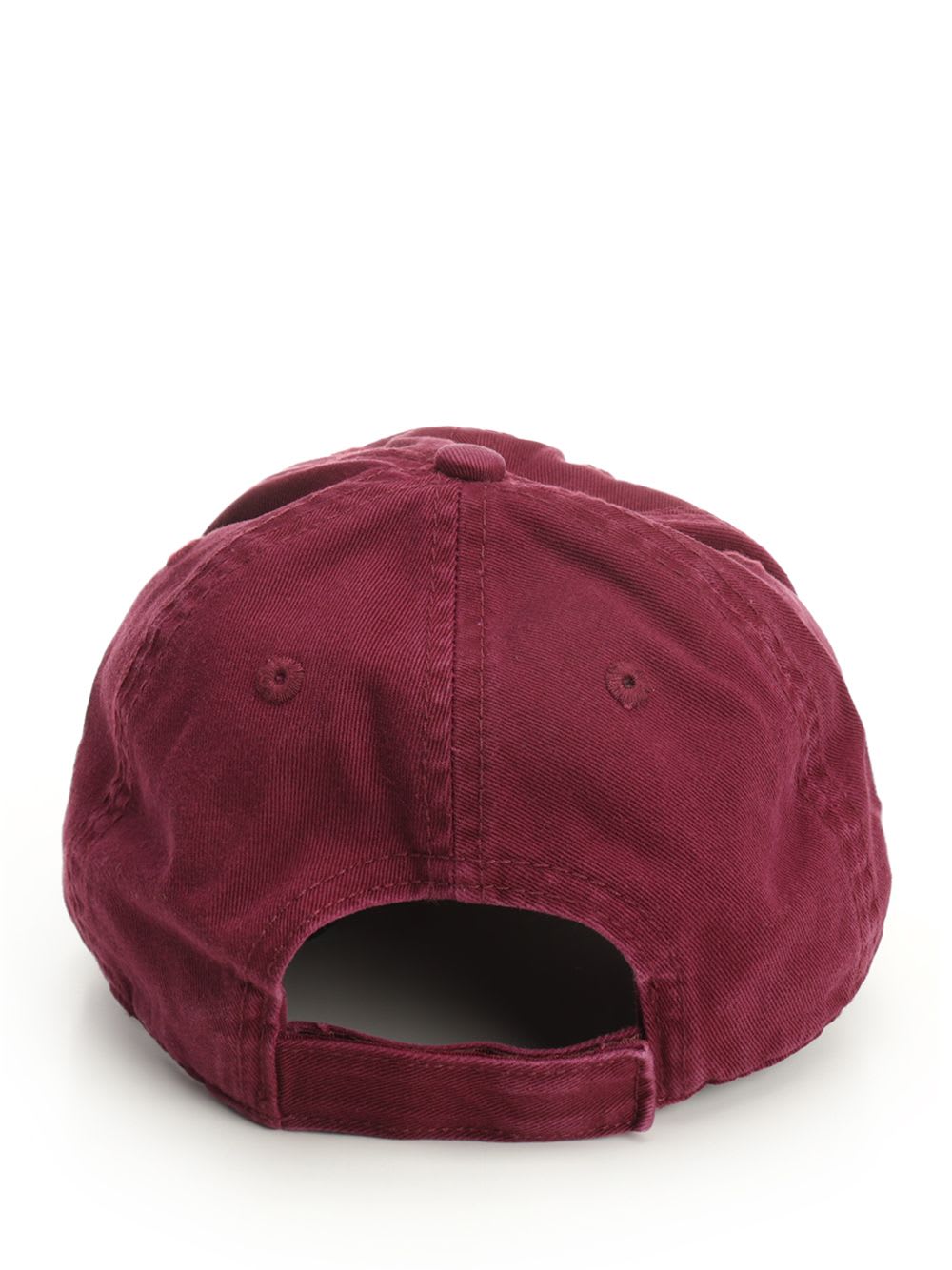 Attico Baseball Cap In Burgundy