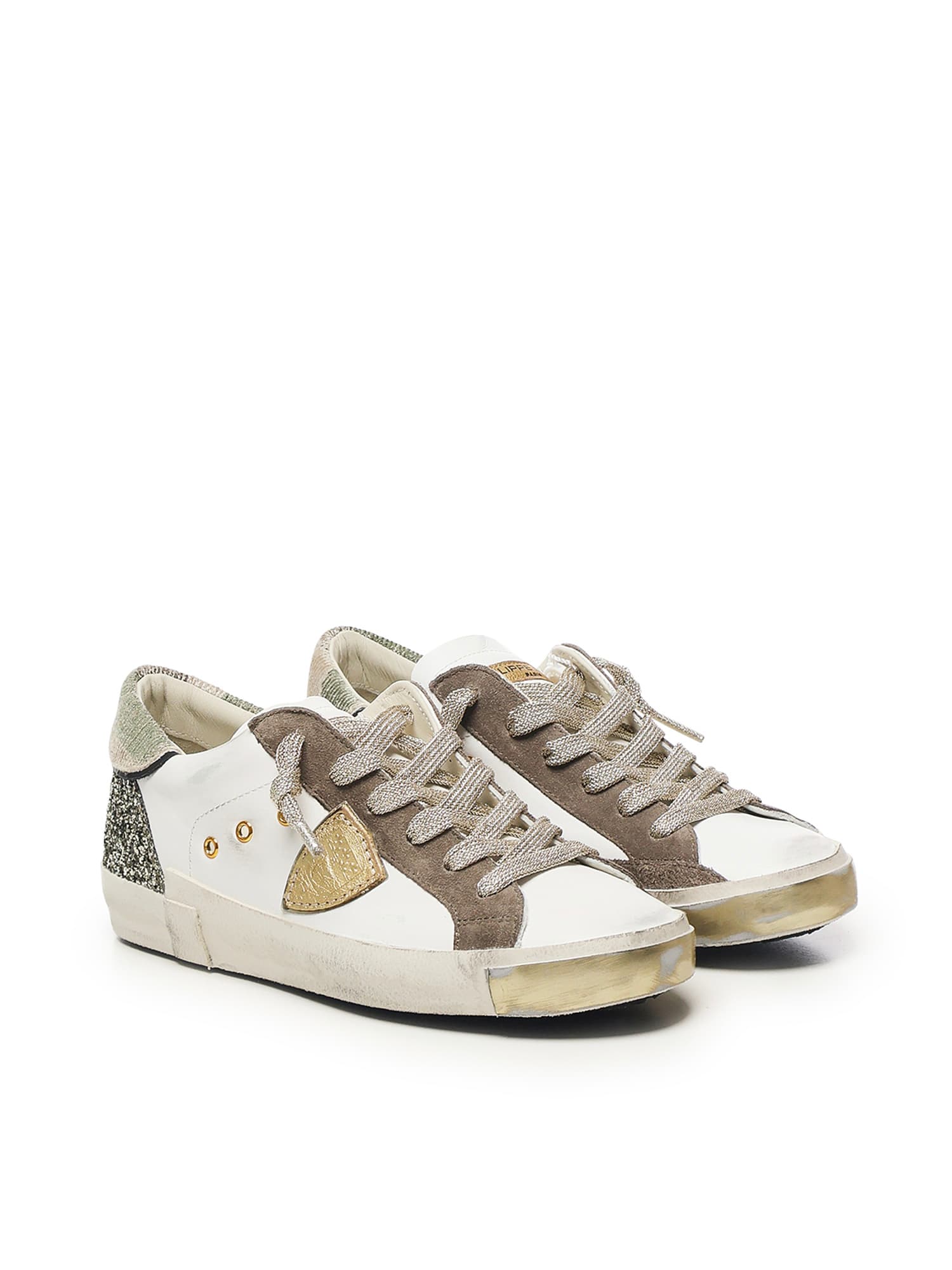 Philippe Model Prsx Low Sneakers In White