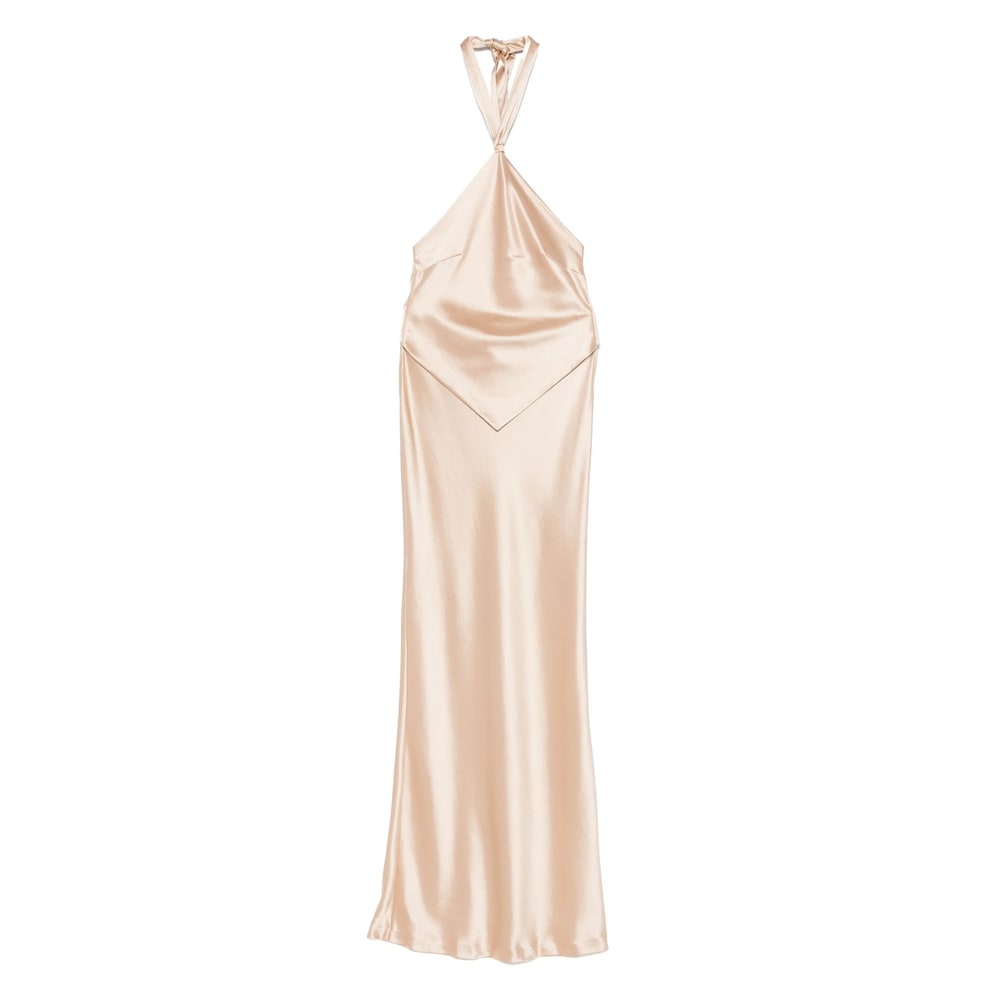 Retroféte Dress In Neutral