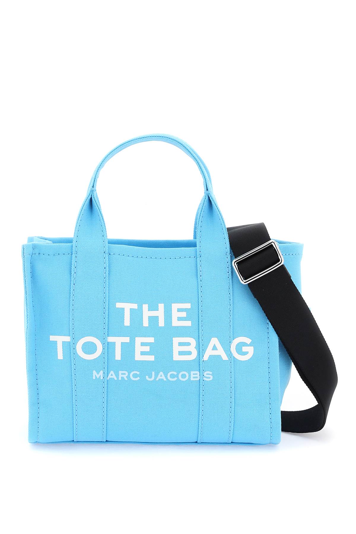 Shop Marc Jacobs The Small Tote Bag In Aqua (light Blue)