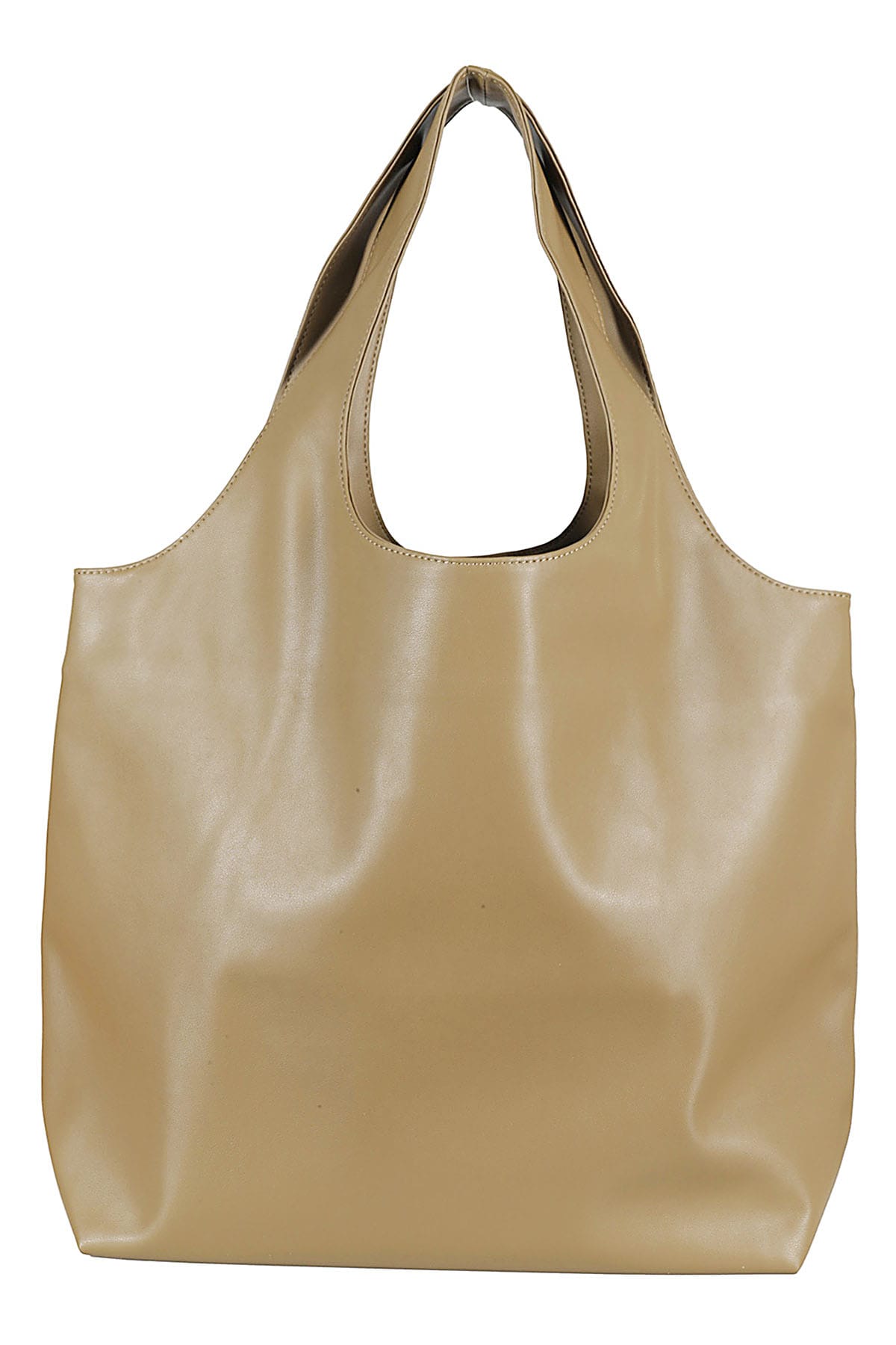 Shop Apc Tote Ninon In Jab Light Khaki