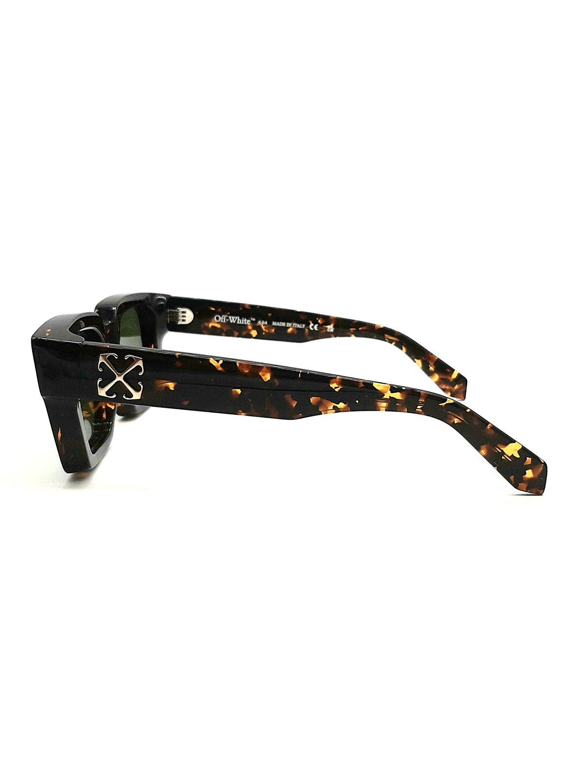 Off-white Virgil Sunglasses In 6055 Havana Green