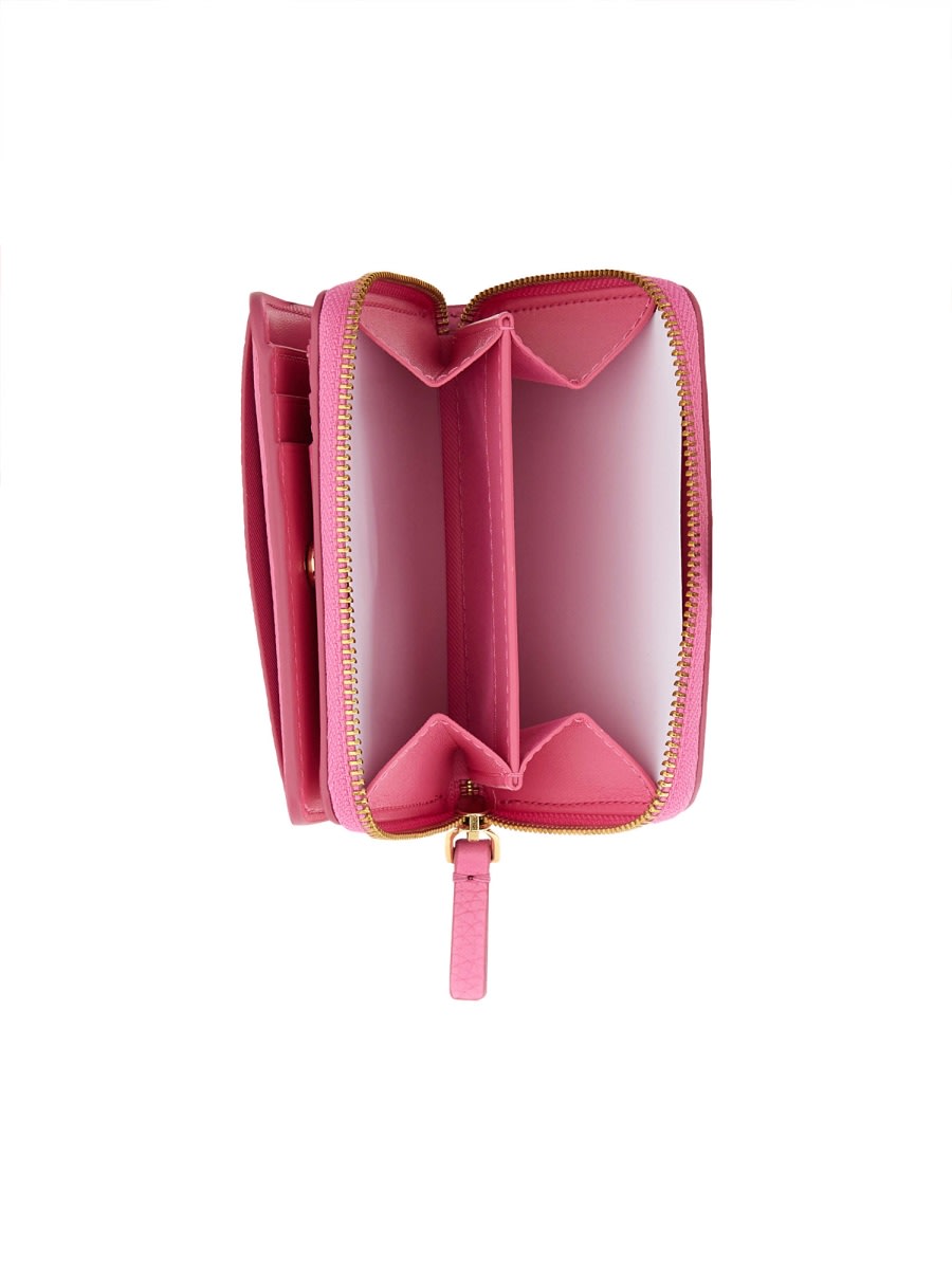 Marc Jacobs Mini Compact Wallet Coin Pocket In Pink
