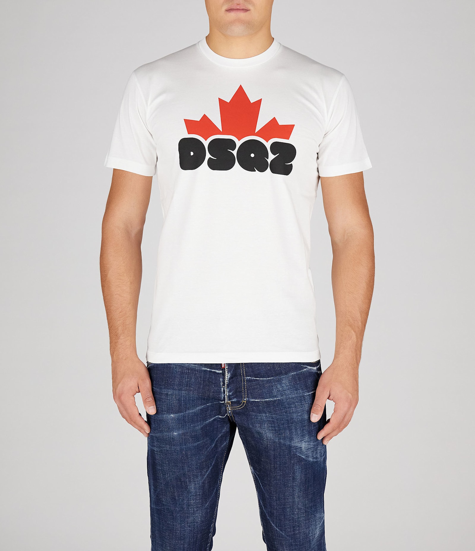 Shop Dsquared2 T-shirts In White