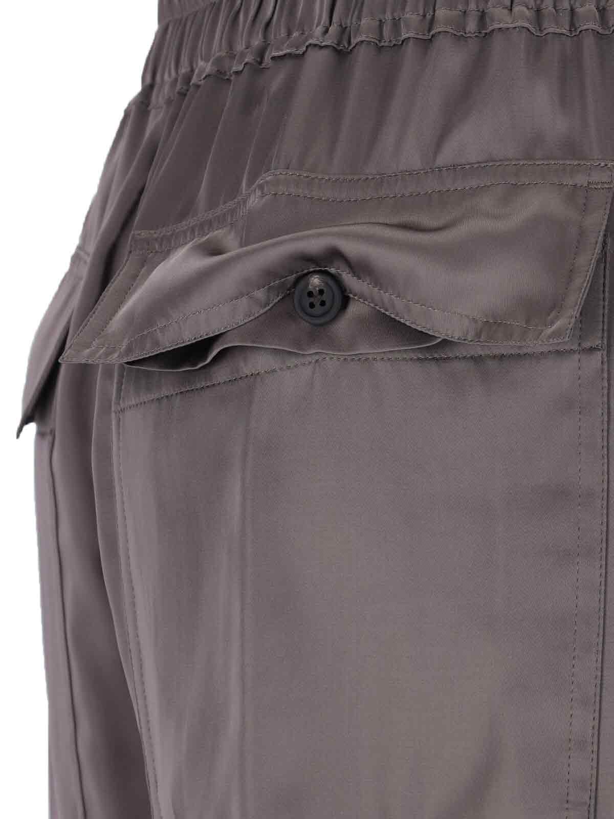 Rick Owens Women Straight Pants In Brown
