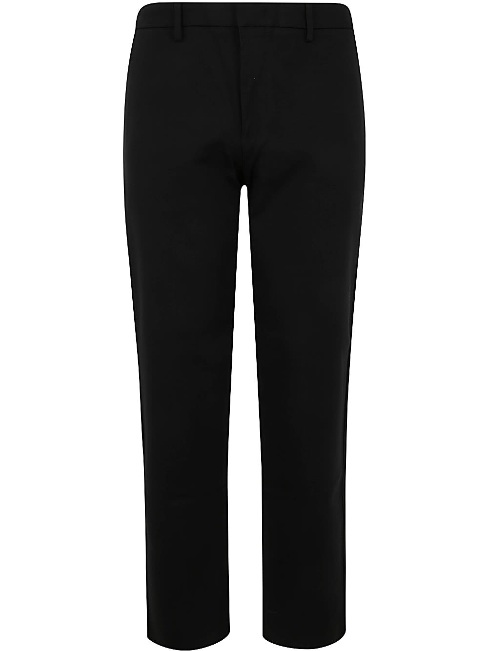 Shop Emporio Armani Trousers In Black