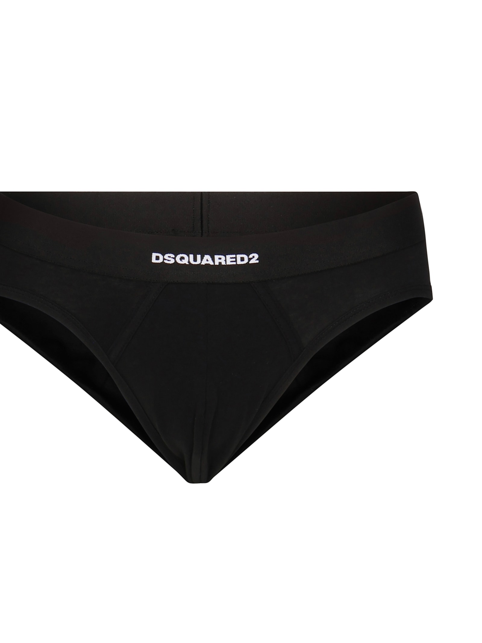 Dsquared2 Pack Of 2 Briefs In Black