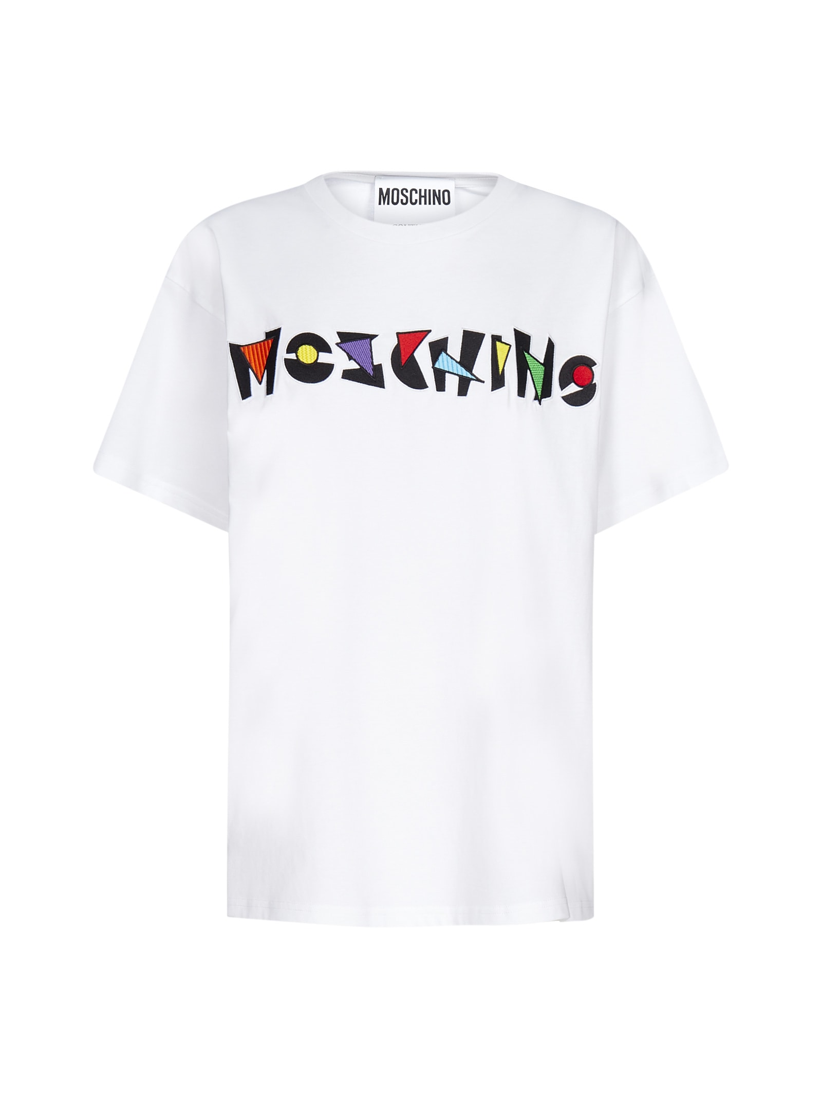 Moschino Logo Cotton Oversized T-shirt