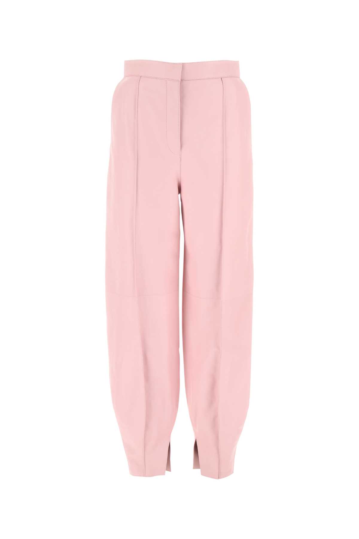 Pastel Pink Leather Pant