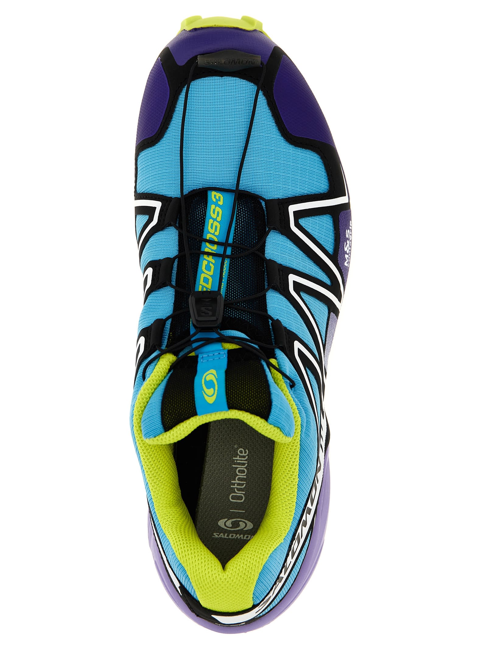 Salomon Mesh Upper Sneakers Rubber Sole In Multi