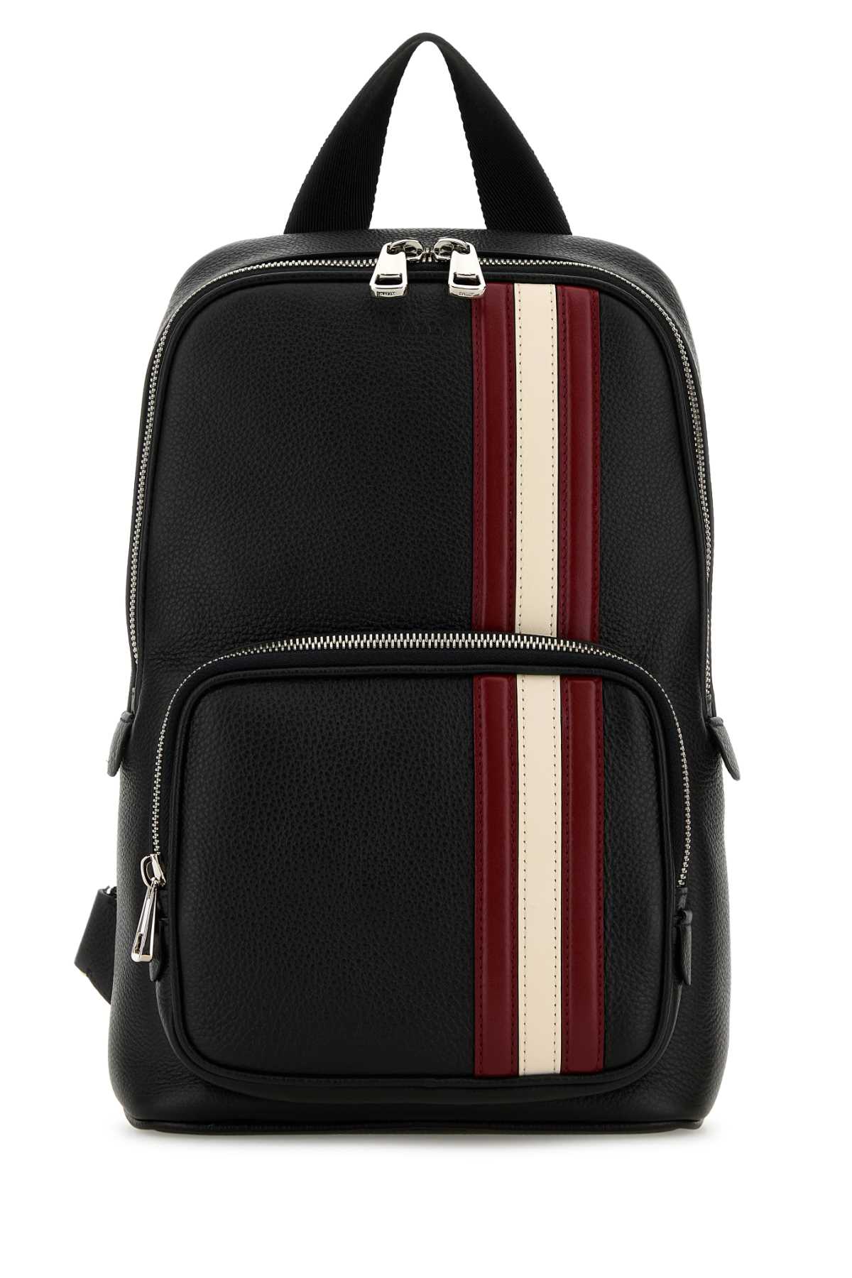 Black Leather Chris Backpack