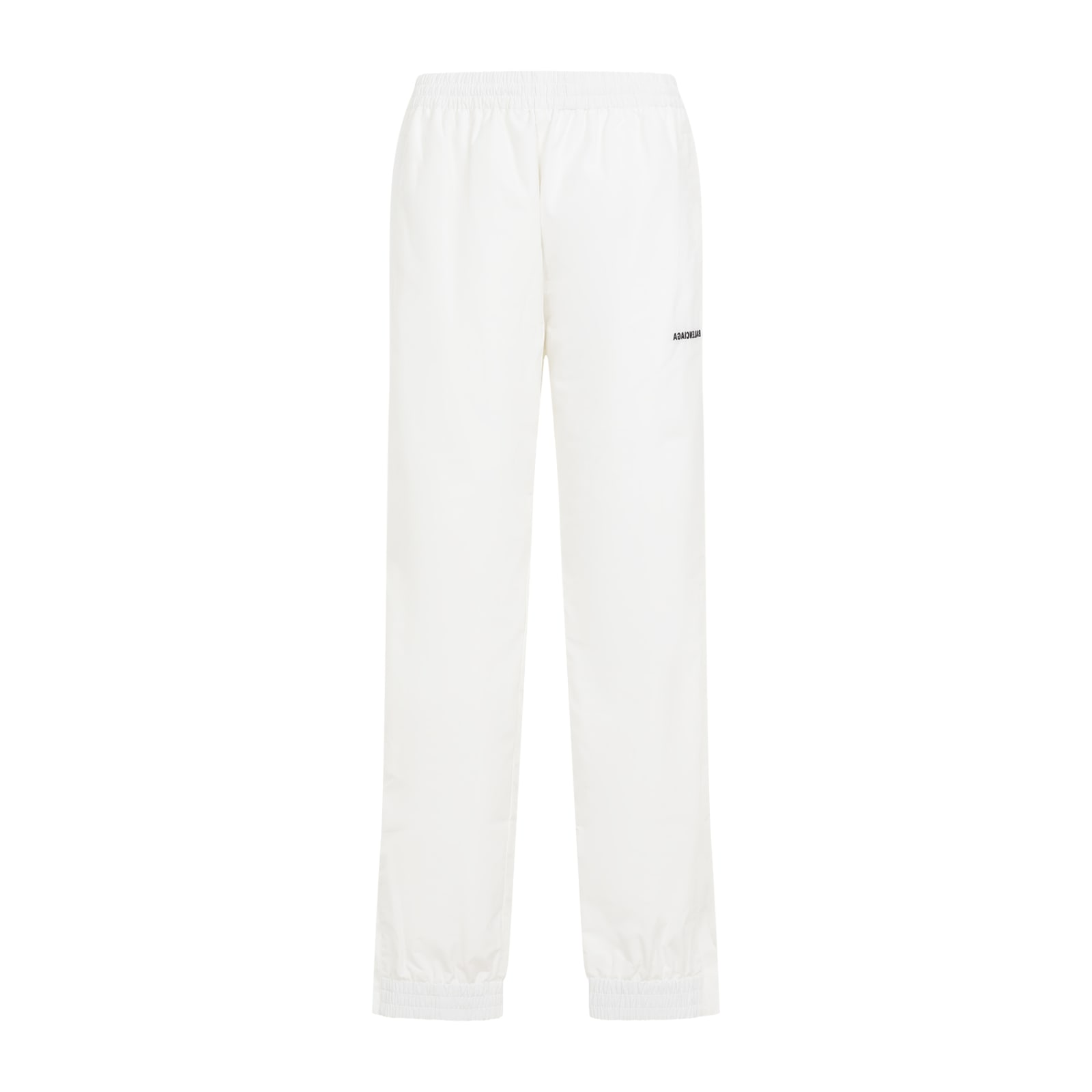 Shop Balenciaga Tracksuit Pants In White