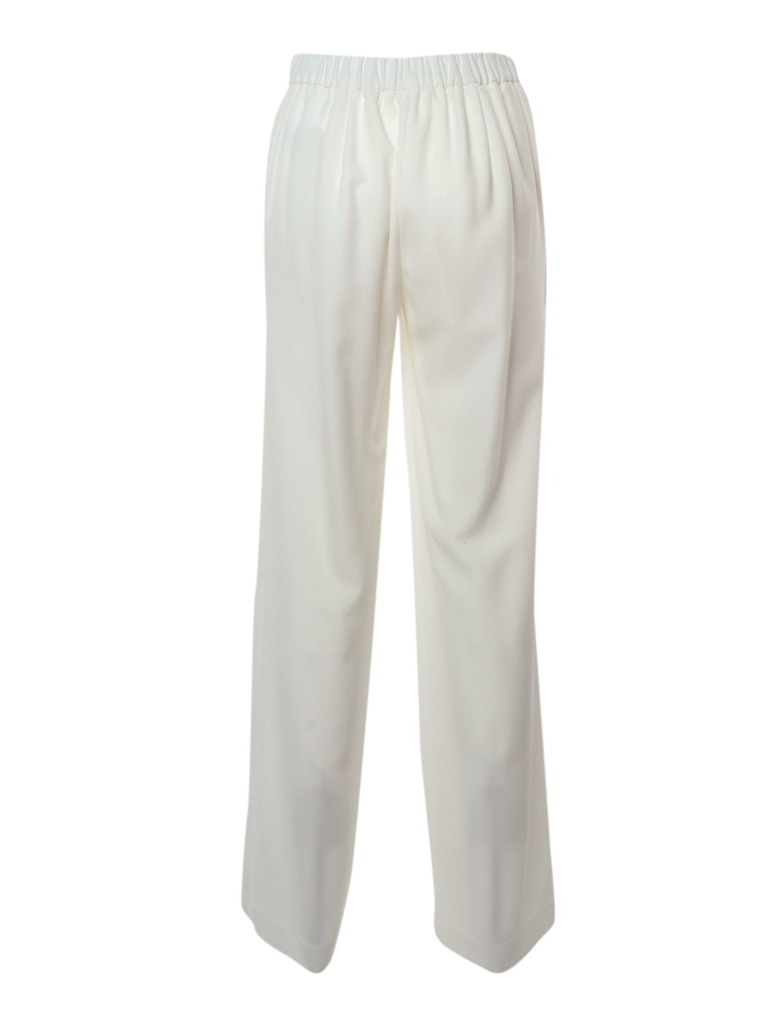 Shop P.a.r.o.s.h Wide Pants In White