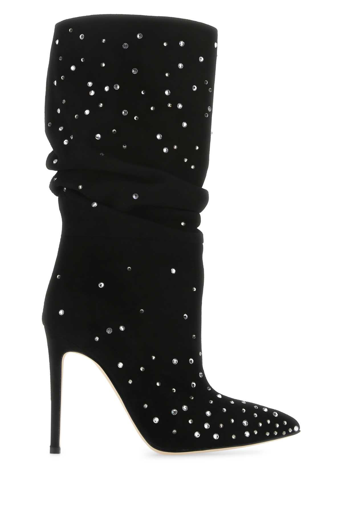 Embellished Suede Holly Boots