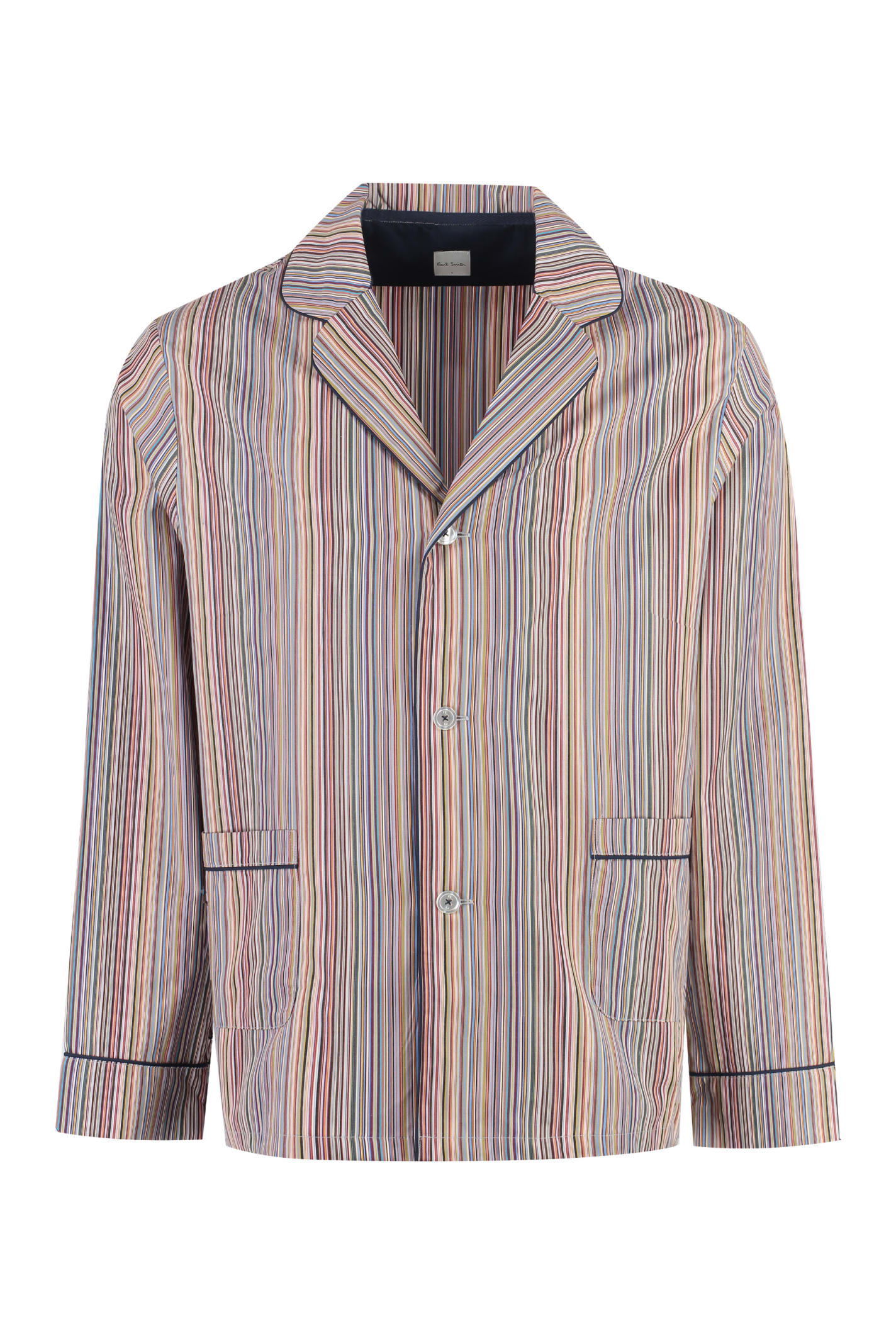 Ps By Paul Smith Striped Cotton Pyjamas Pajama In Multi Coloured