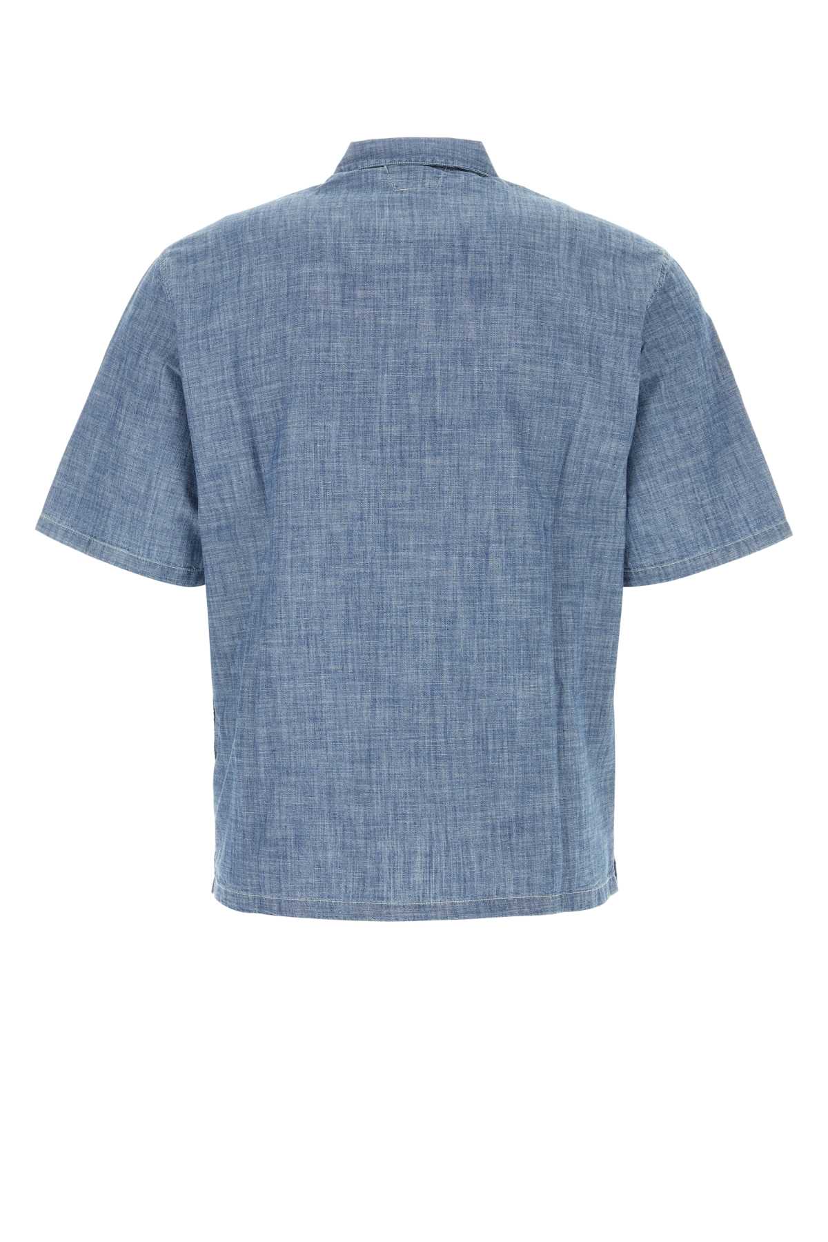 C.p. Company Denim Shirt In Stonebleach
