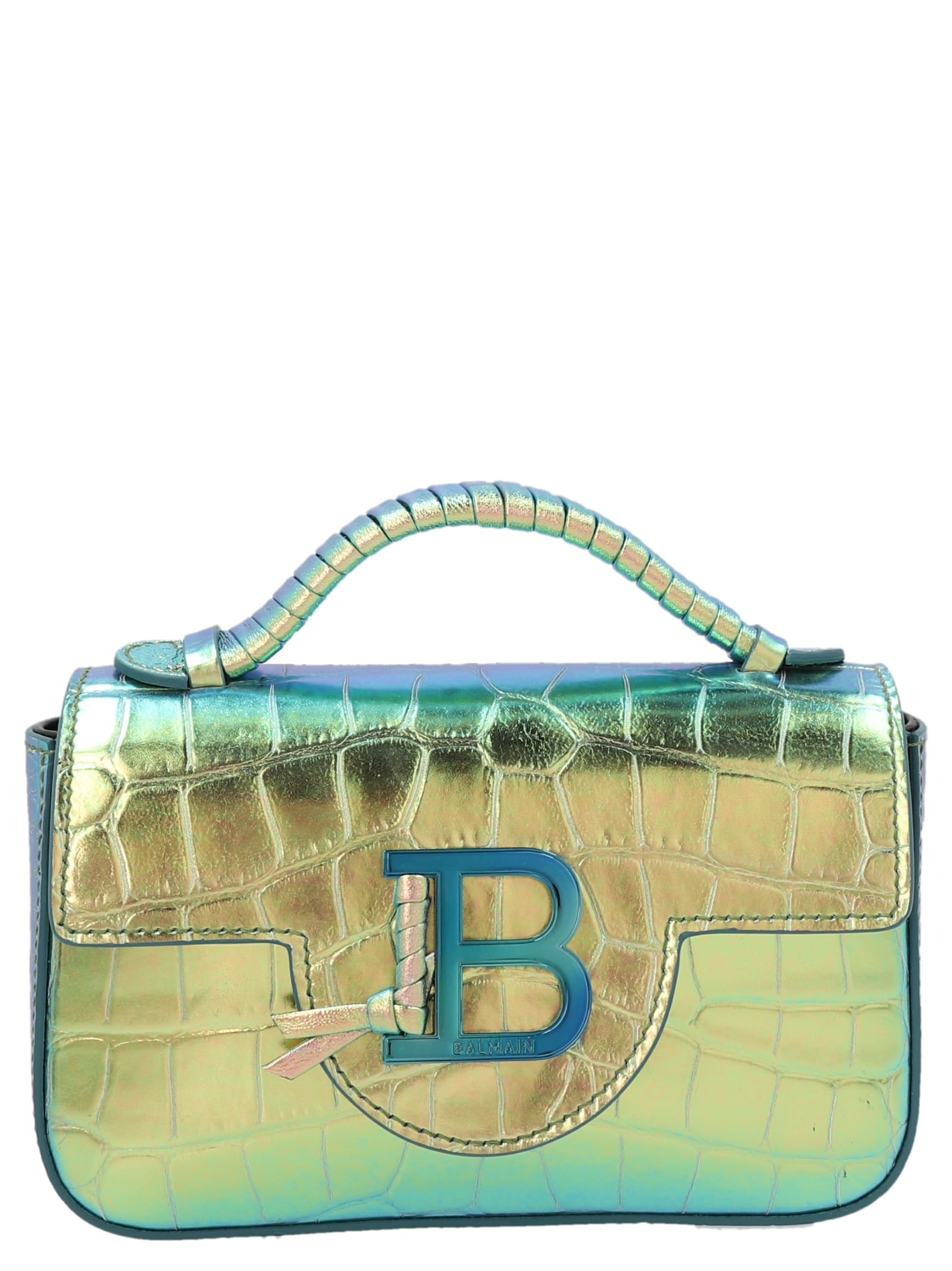 Balmain B-buzz Mini Crossbody Bag In Multicolor