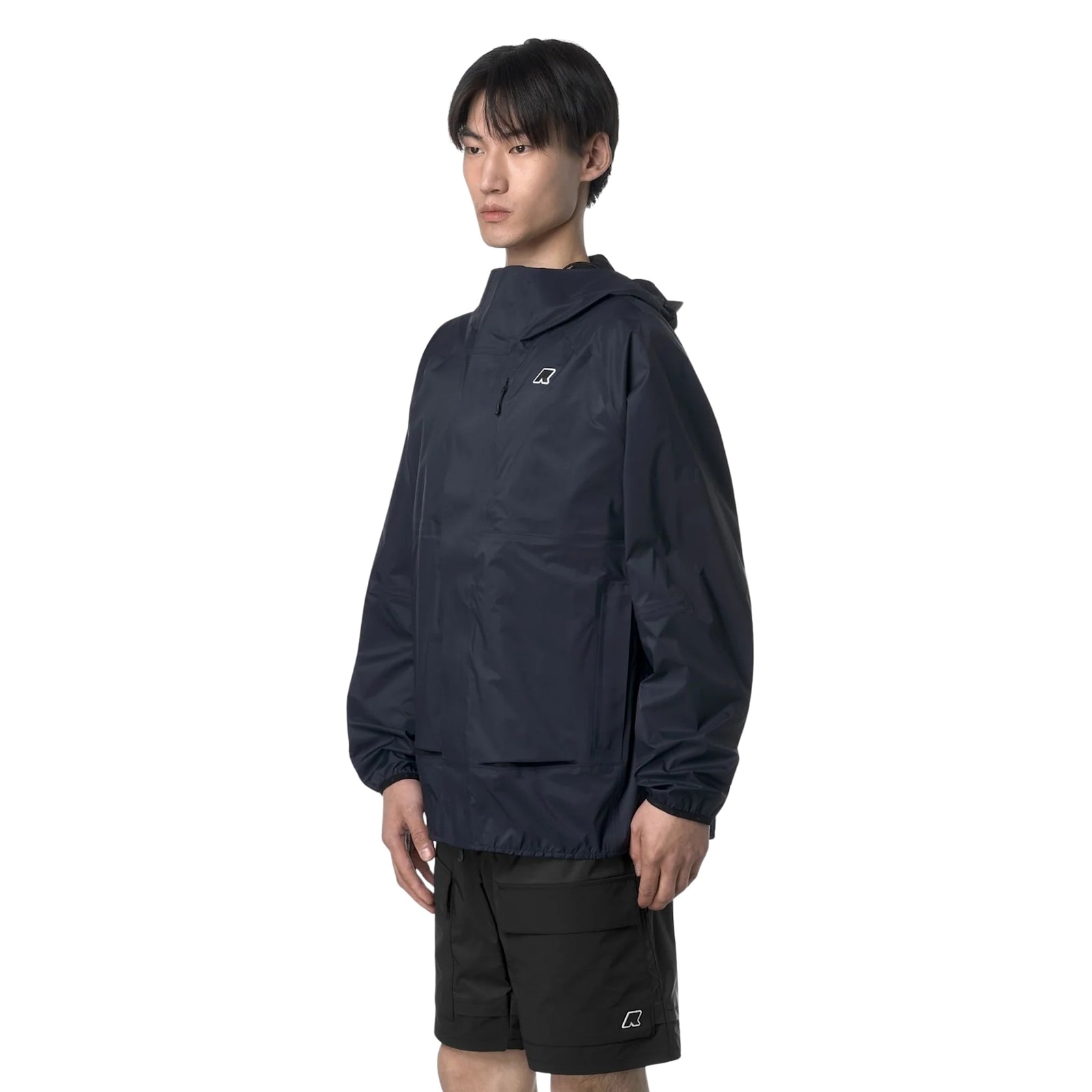 K-way Jacko Twill Marmot Blue Jacket In Blue Depth