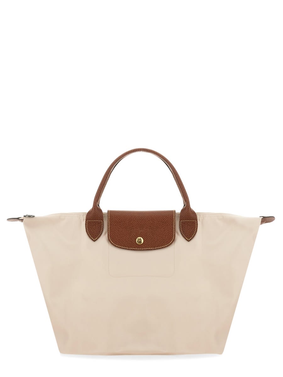 Longchamp Le Pliage Medium Bag In White
