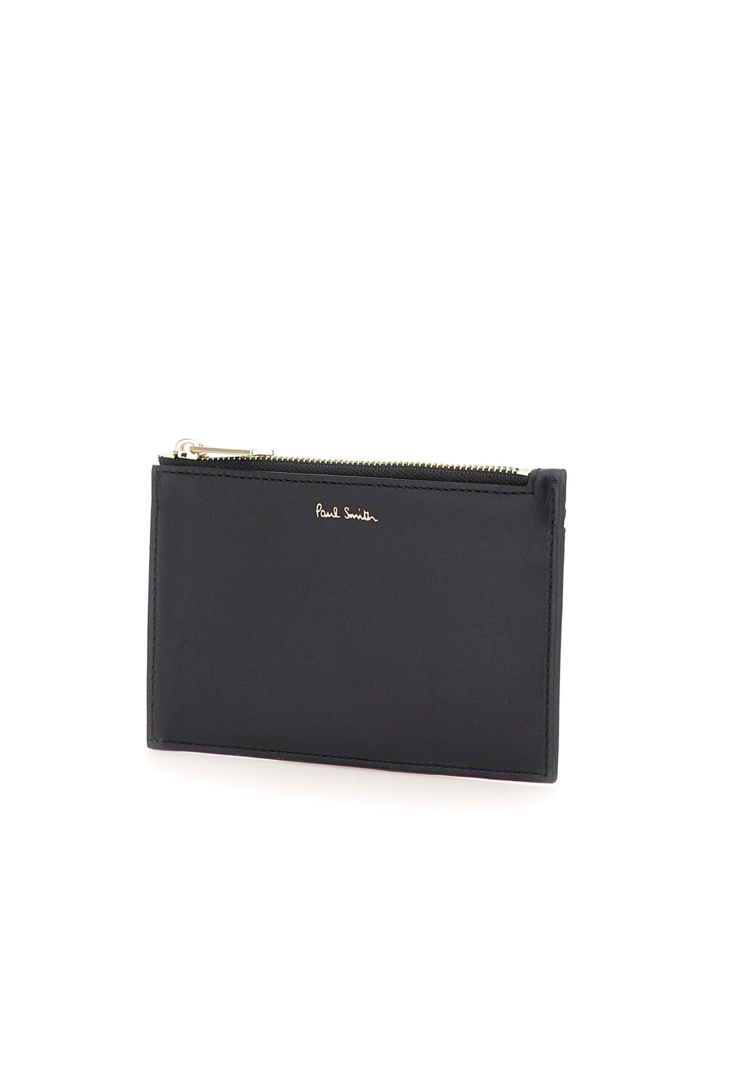Shop Paul Smith Leather Wallet In Black