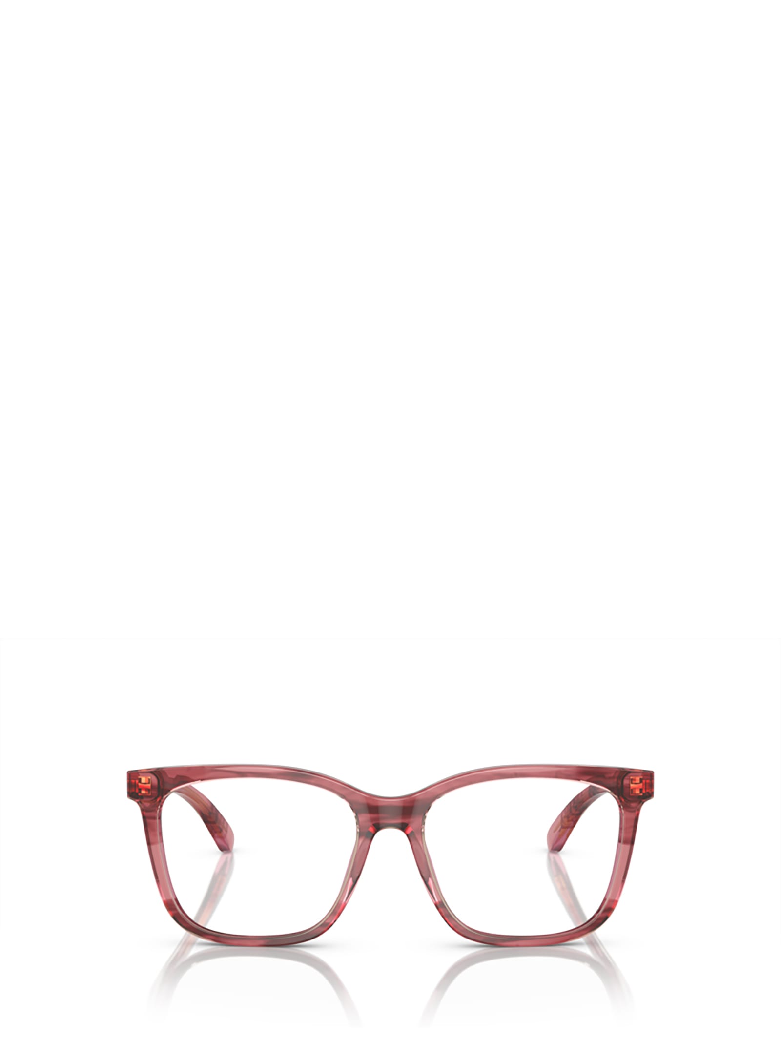 Emporio Armani Ea3228 Shiny Bordeaux / Top Light Brown Glasses