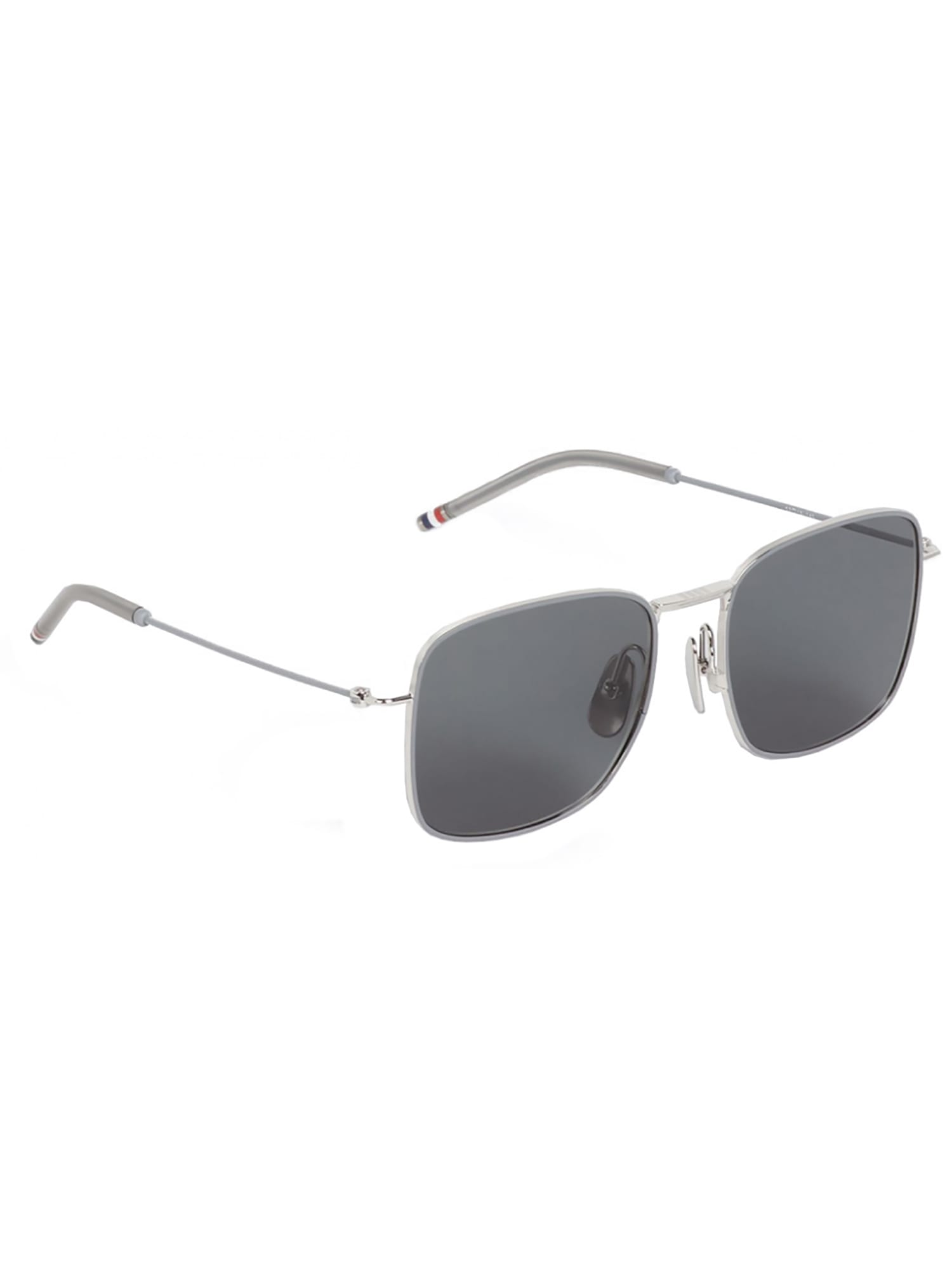 Shop Thom Browne Ues117a/g0001 Sunglasses In _ Silver