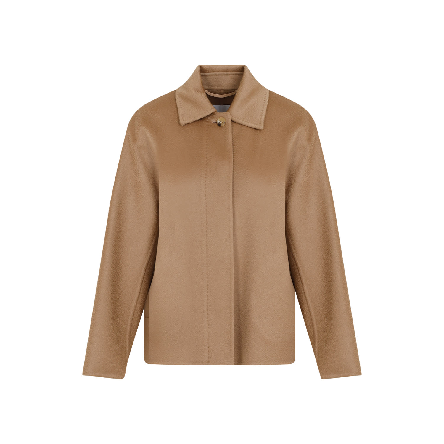 Shop Max Mara Midas Coat In Camel